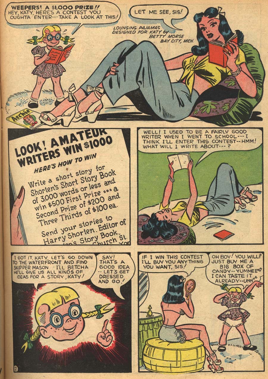 Read online Pep Comics comic -  Issue #61 - 16