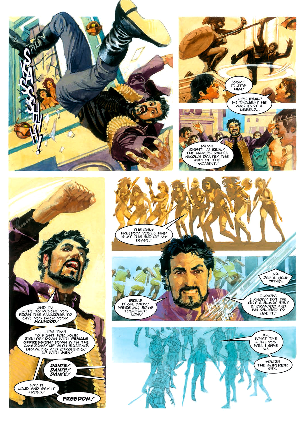 Read online Nikolai Dante comic -  Issue # TPB 8 - 26