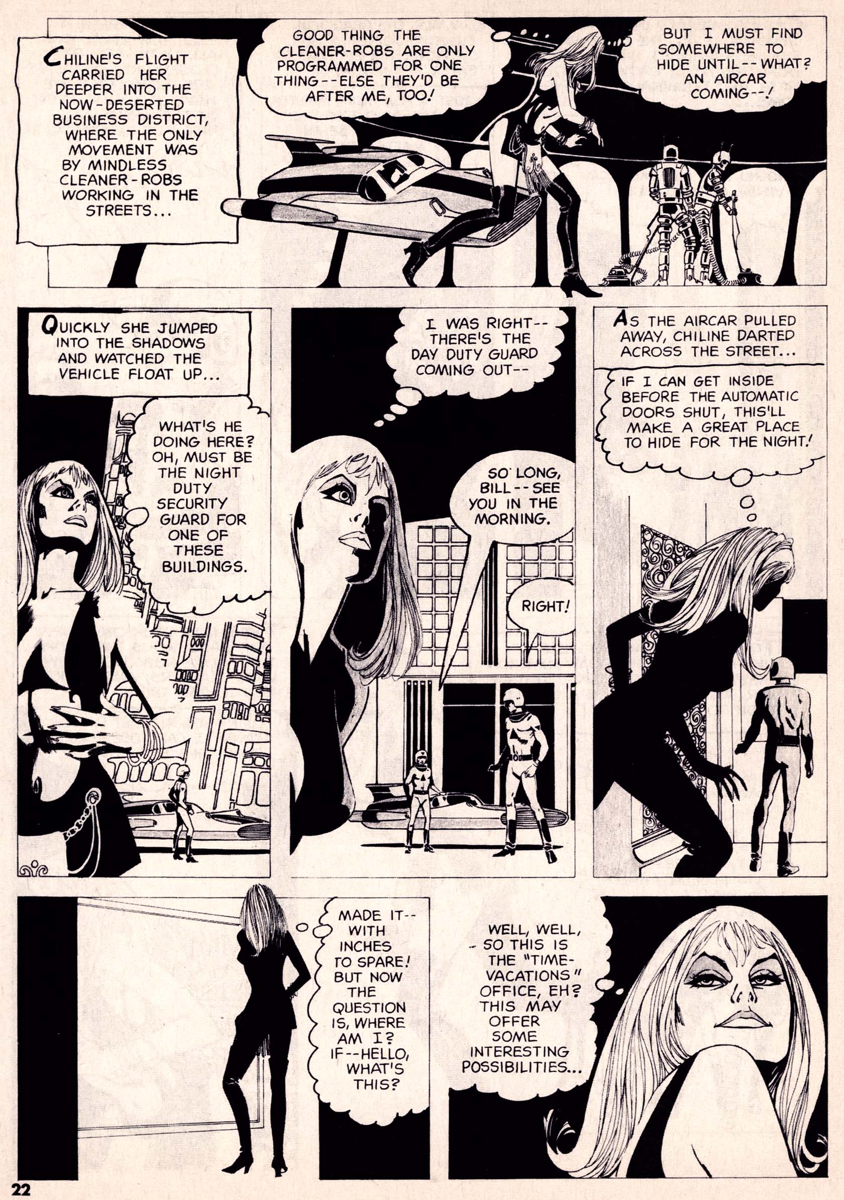 Read online Vampirella (1969) comic -  Issue #11 - 22