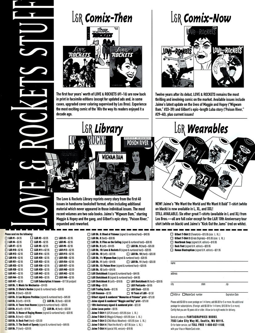 Read online Love and Rockets (1982) comic -  Issue #47 - 35