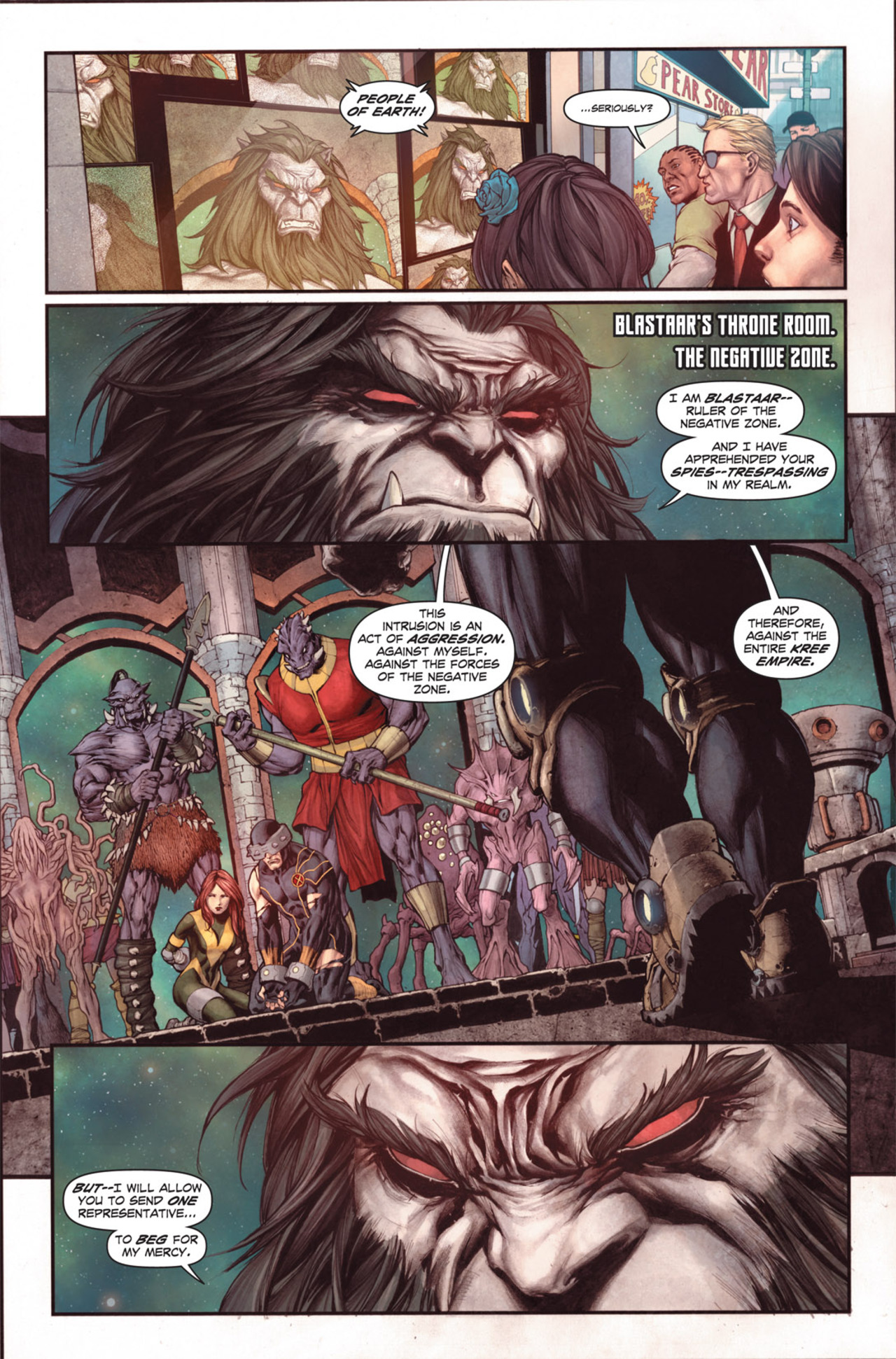 Read online X-Men/Steve Rogers: Escape From the Negative Zone comic -  Issue # TPB - 42