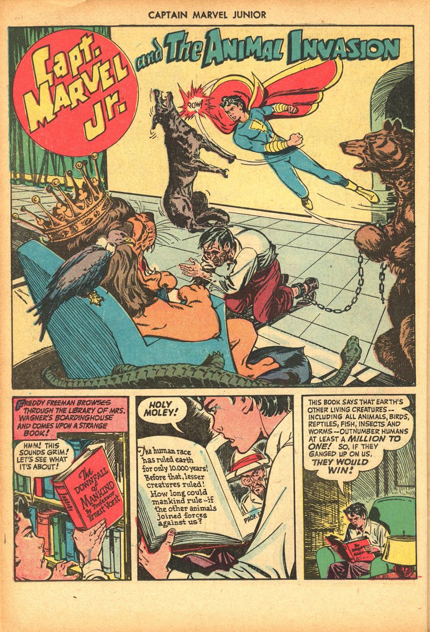 Read online Captain Marvel, Jr. comic -  Issue #71 - 13