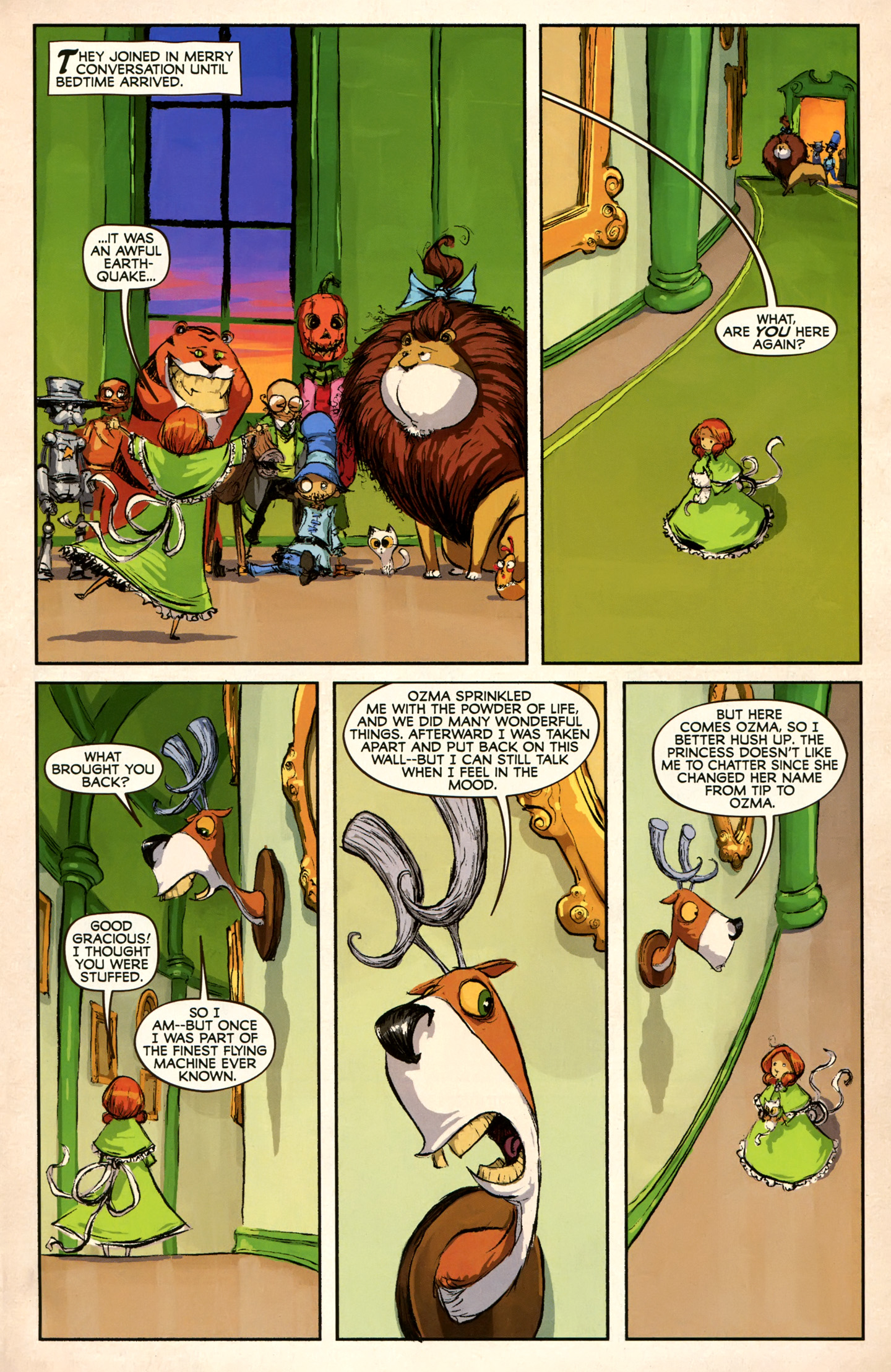 Read online Dorothy & The Wizard in Oz comic -  Issue #7 - 7