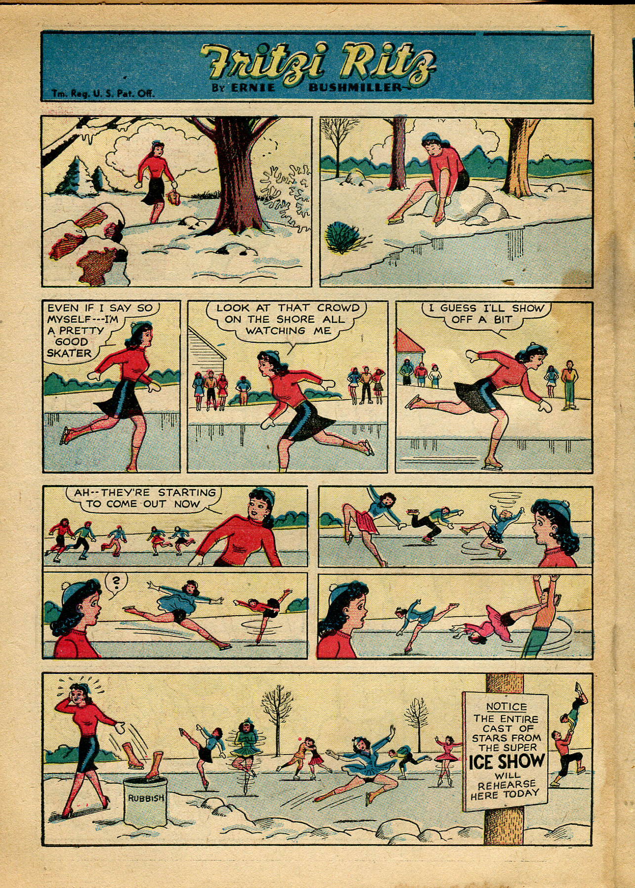 Read online Fritzi Ritz (1953) comic -  Issue #40 - 4