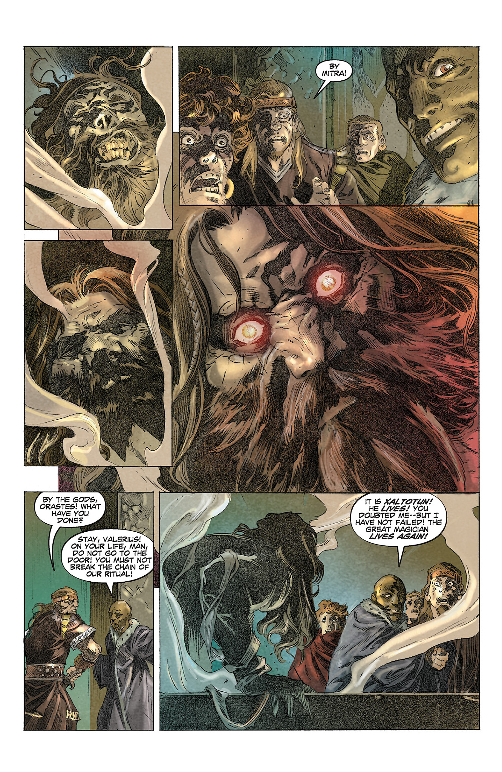 Read online King Conan: The Hour of the Dragon comic -  Issue #1 - 10