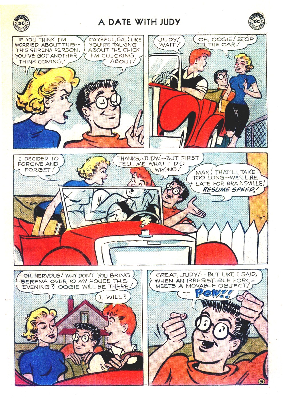 Read online A Date with Judy comic -  Issue #75 - 7