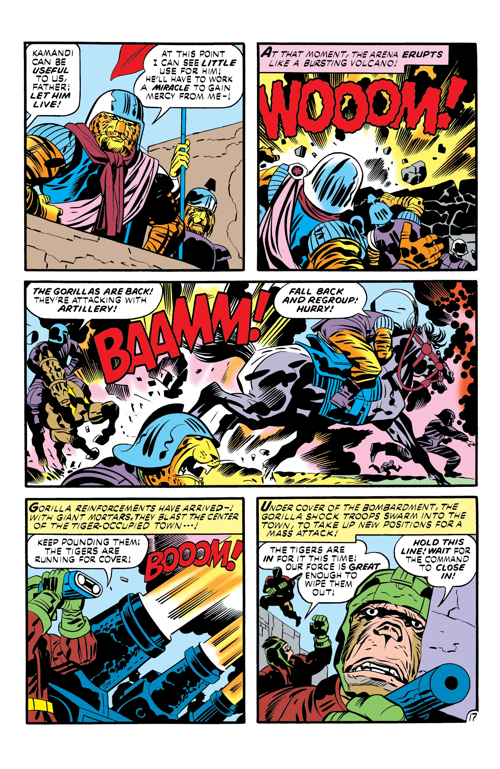 Read online Kamandi, The Last Boy On Earth comic -  Issue #5 - 17