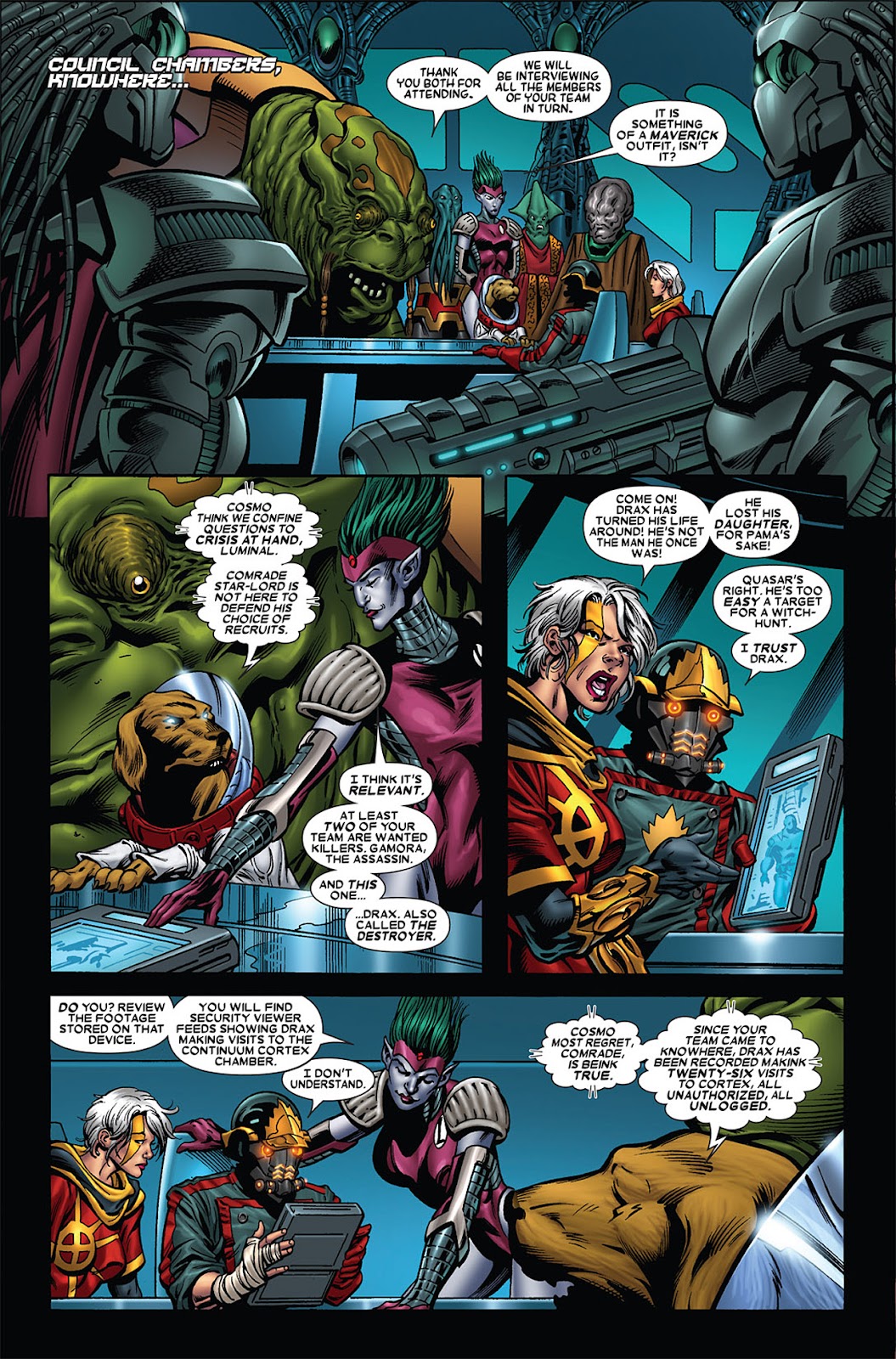Guardians of the Galaxy (2008) issue 4 - Page 22
