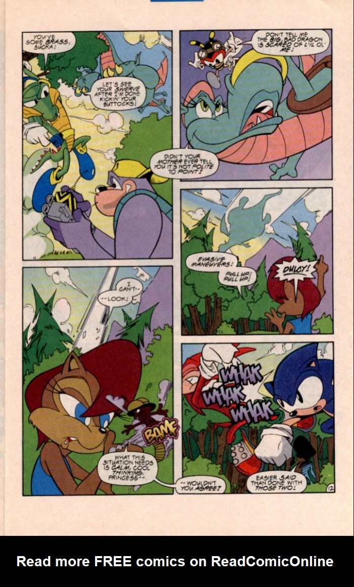 Read online Sonic vs. Knuckles comic -  Issue # Full - 14