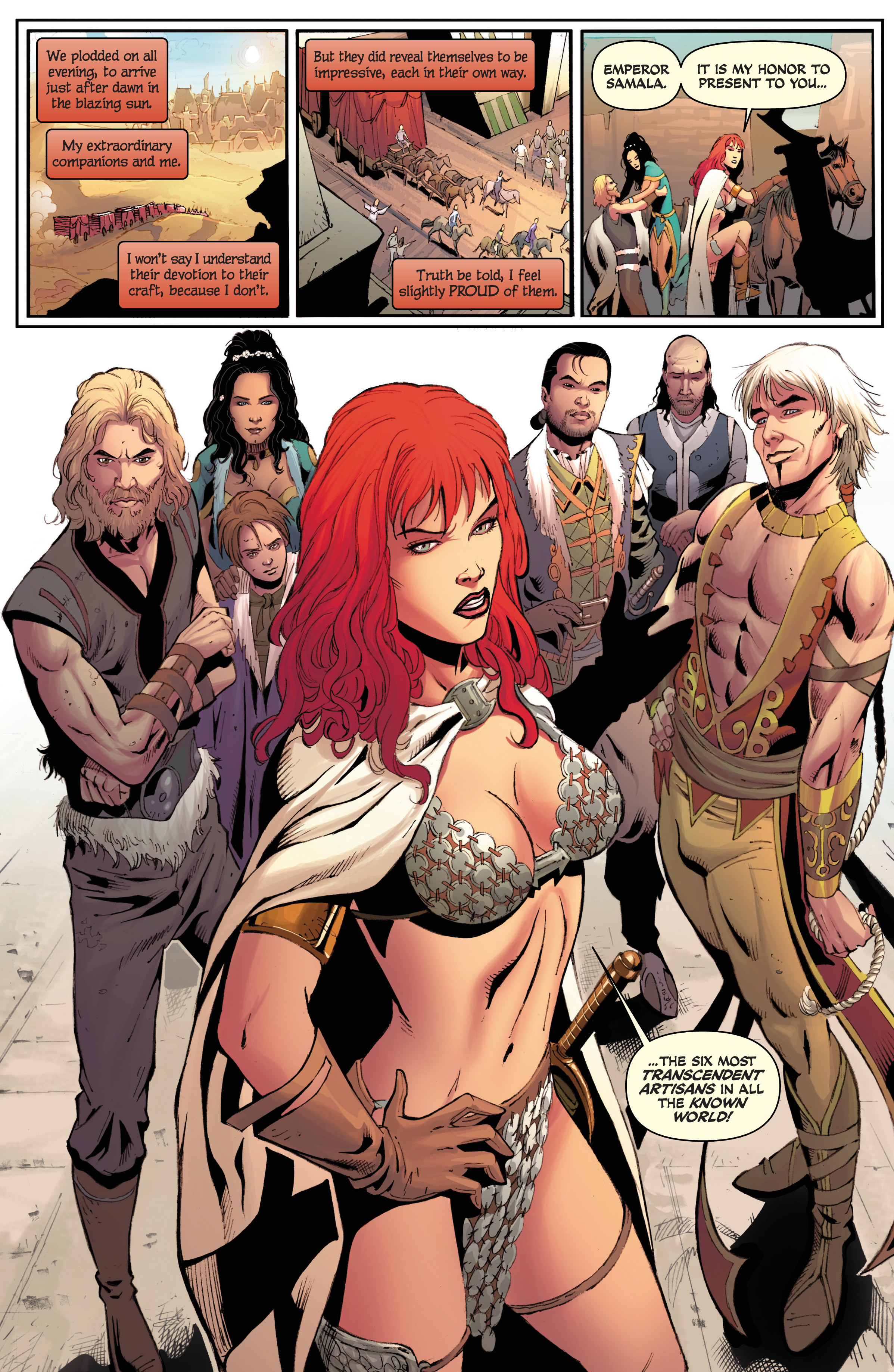 Read online Red Sonja (2013) comic -  Issue # _TPB Complete Gail Simone Red Sonja Omnibus (Part 3) - 70