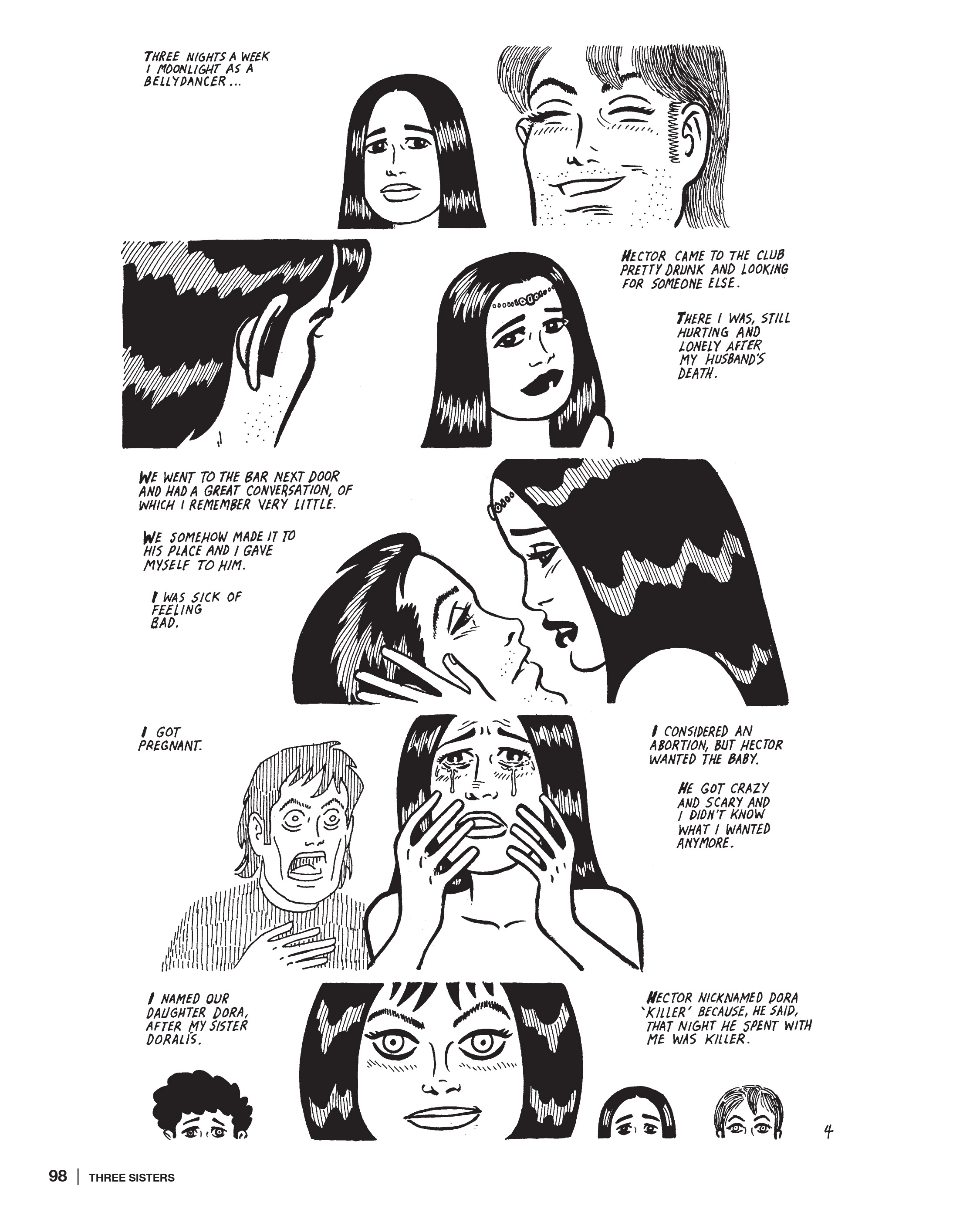 Read online Three Sisters: The Love and Rockets Library comic -  Issue # TPB (Part 1) - 98