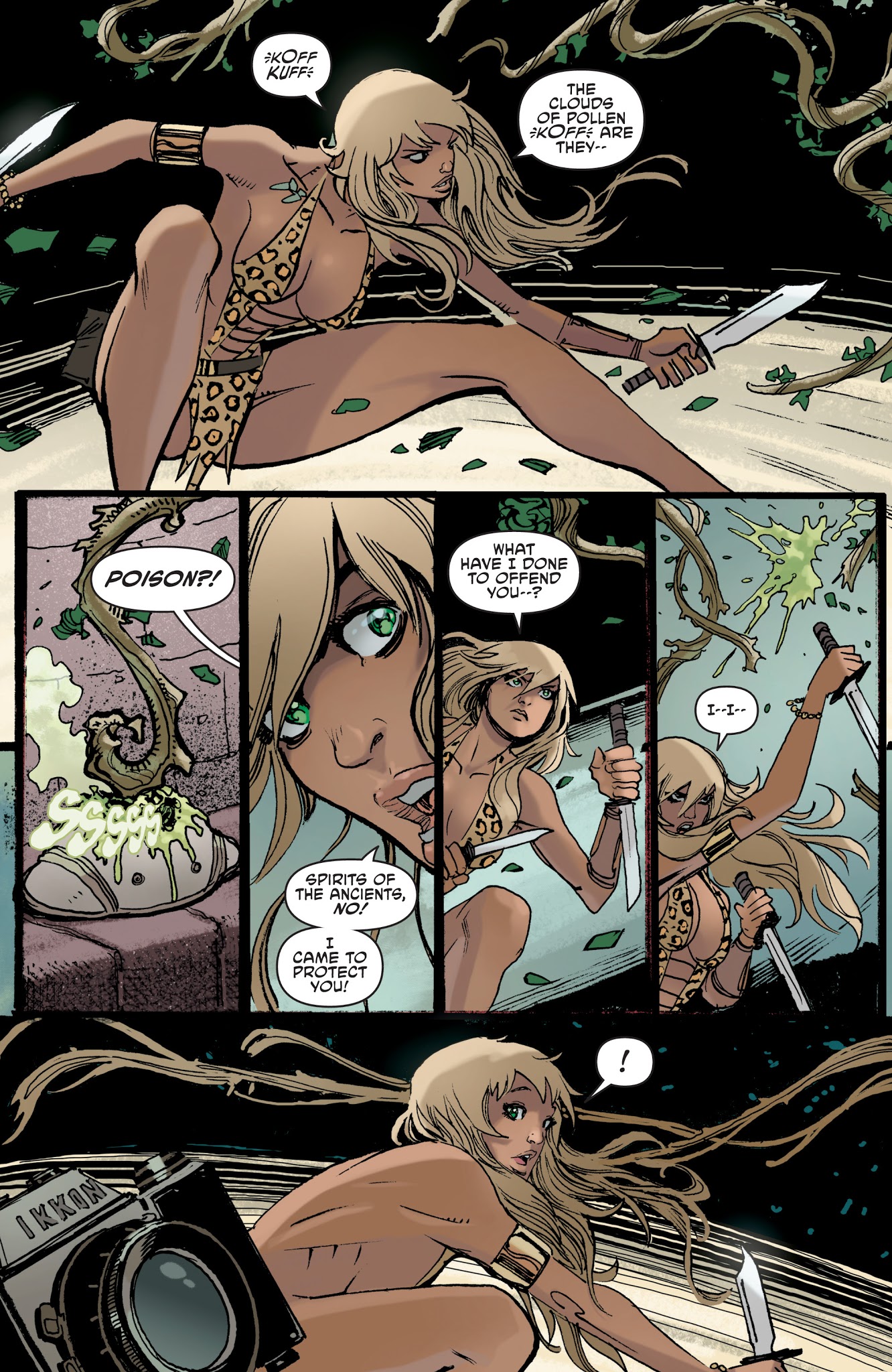 Read online Sheena: Queen Of The Jungle (2017) comic -  Issue # _TPB 1 - 15