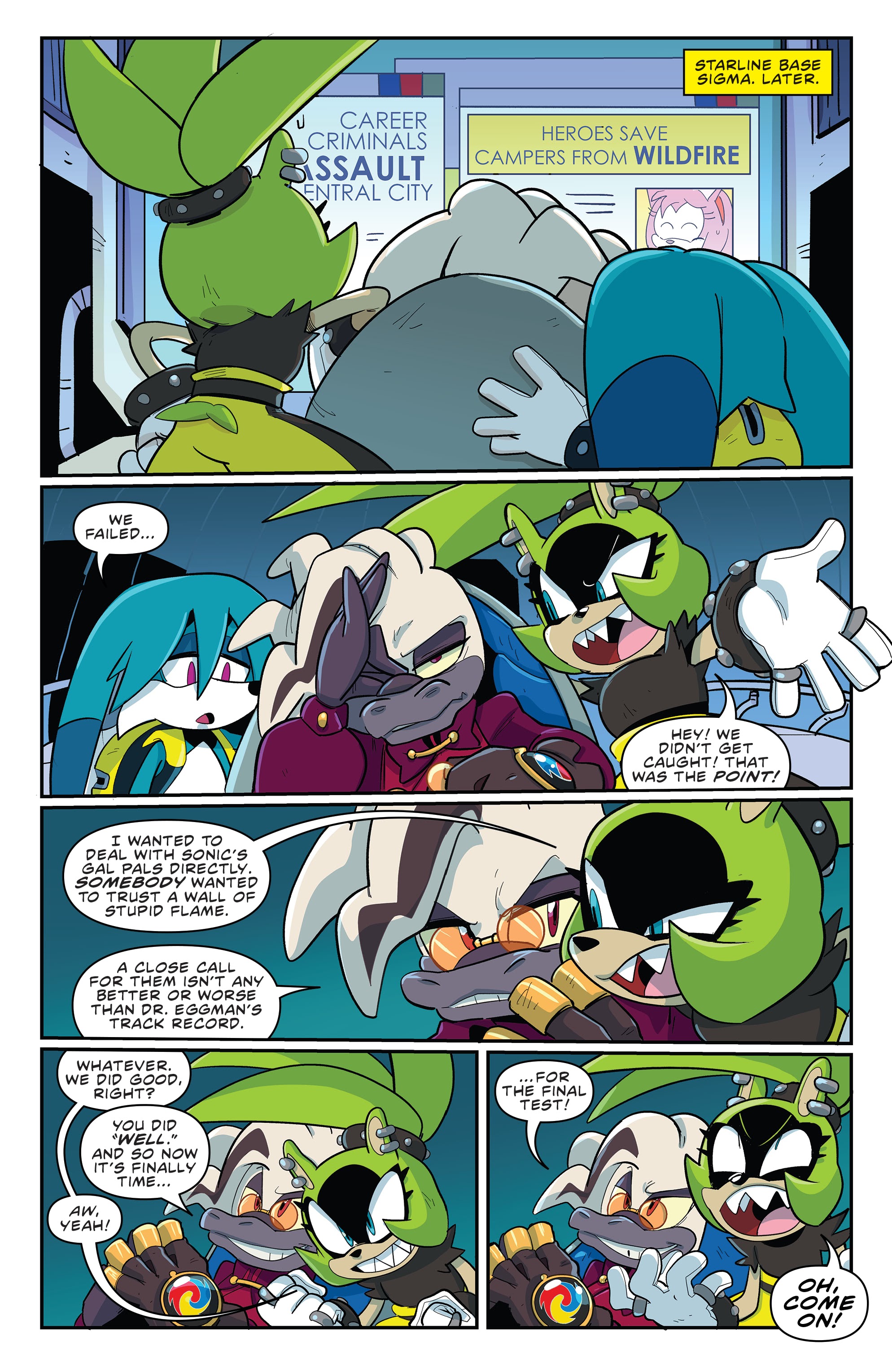 Read online Sonic the Hedgehog: Imposter Syndrome comic -  Issue #1 - 15