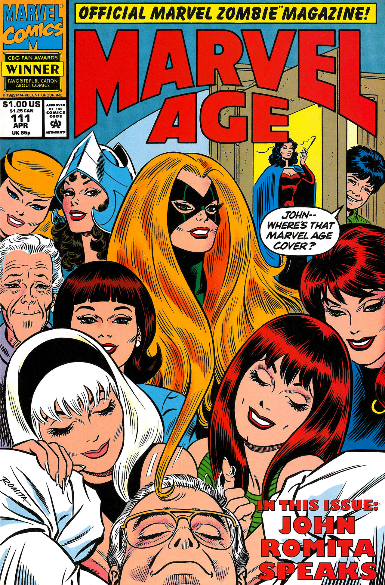 Read online Marvel Age comic -  Issue #111 - 1