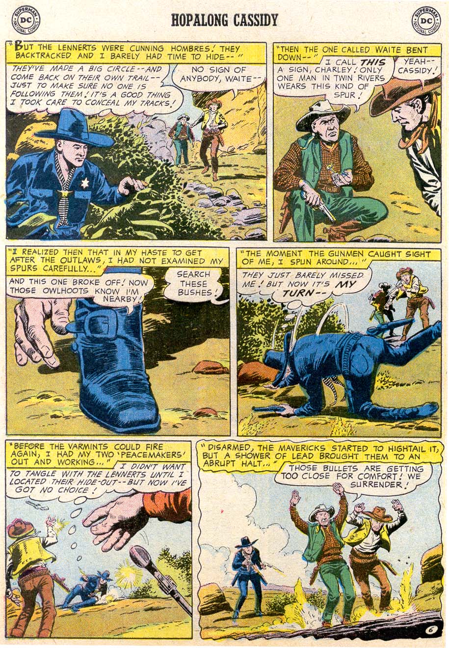 Read online Hopalong Cassidy comic -  Issue #117 - 8