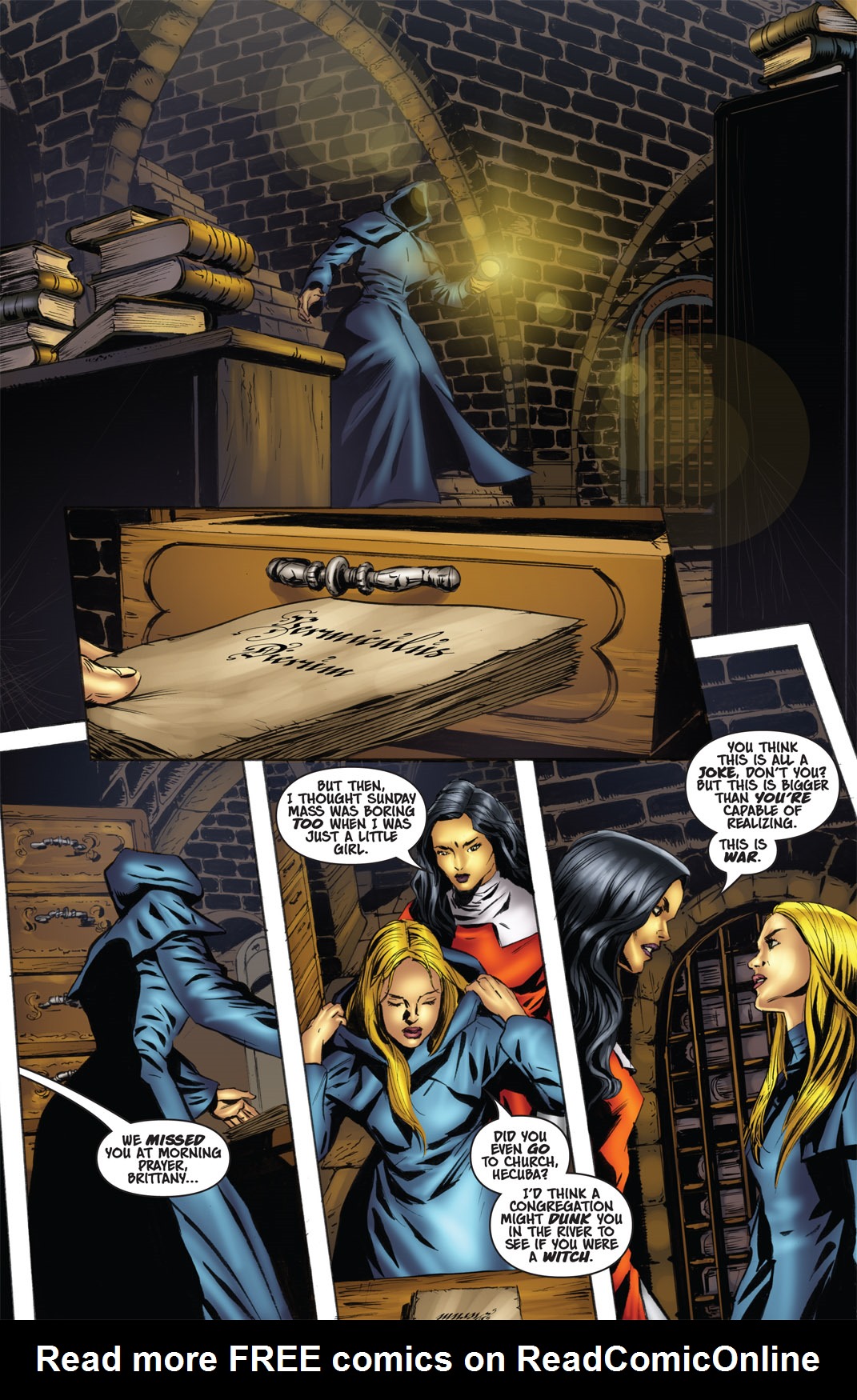 Read online Vampirella and the Scarlet Legion comic -  Issue # TPB - 60
