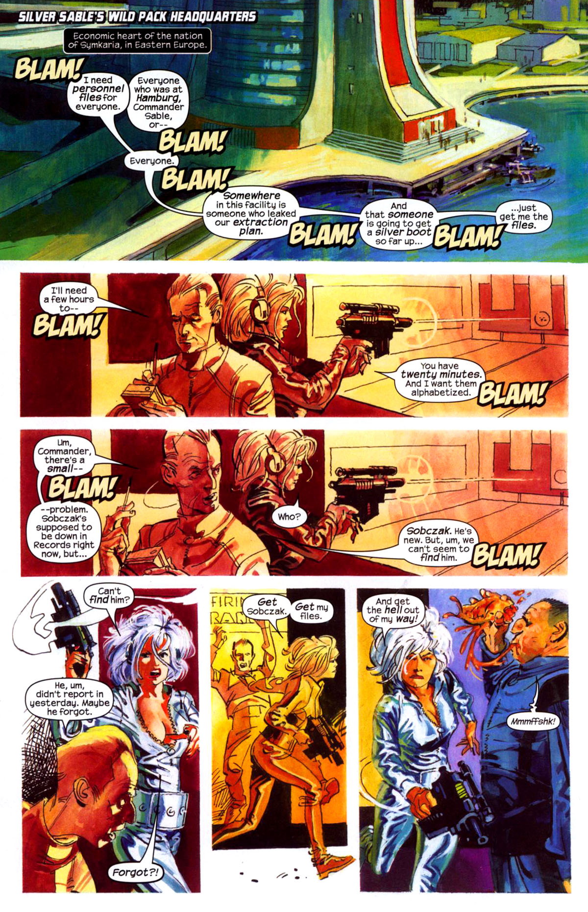 Read online Sable & Fortune comic -  Issue #1 - 5