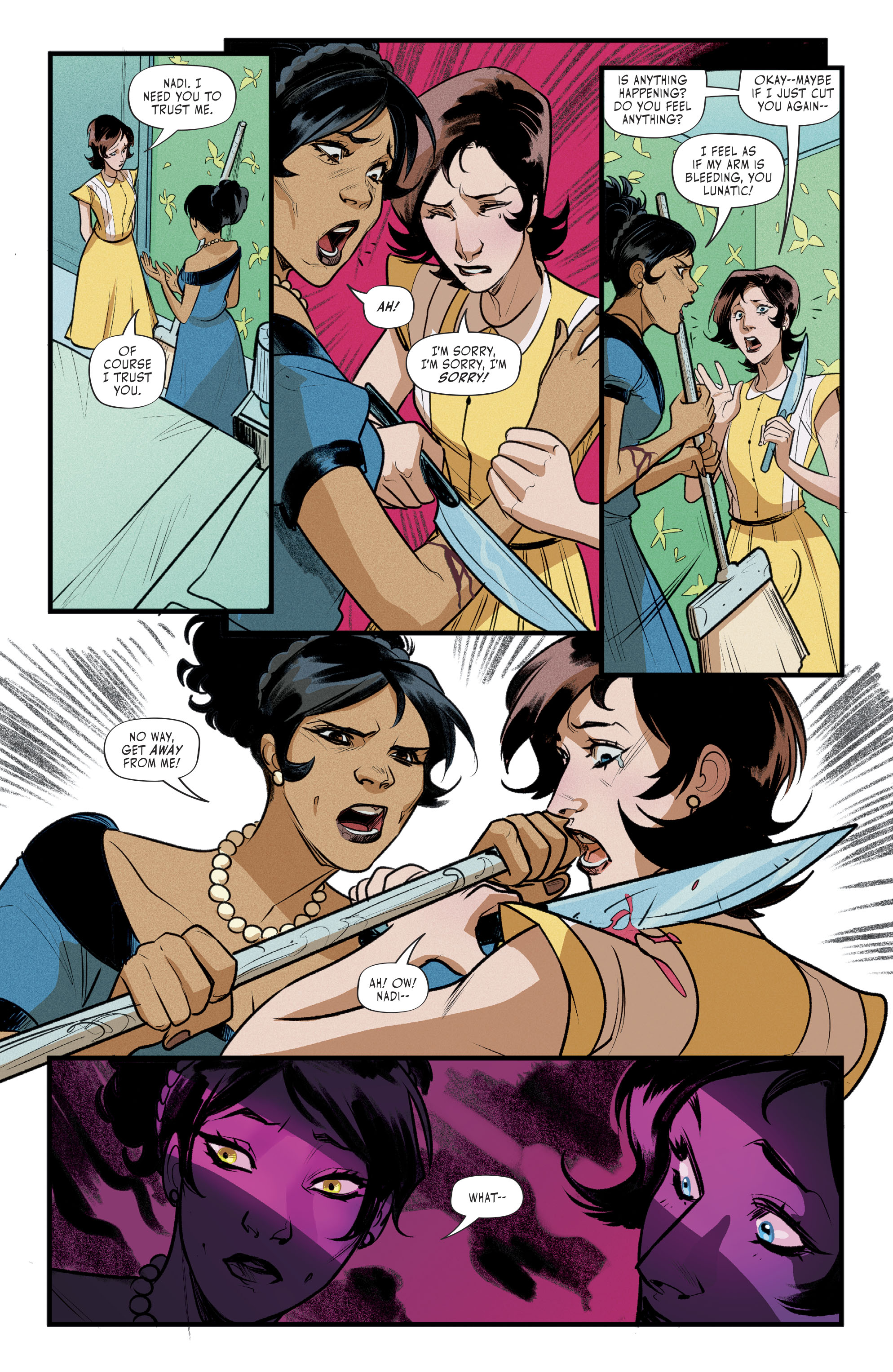 Read online Hex Wives comic -  Issue #5 - 9