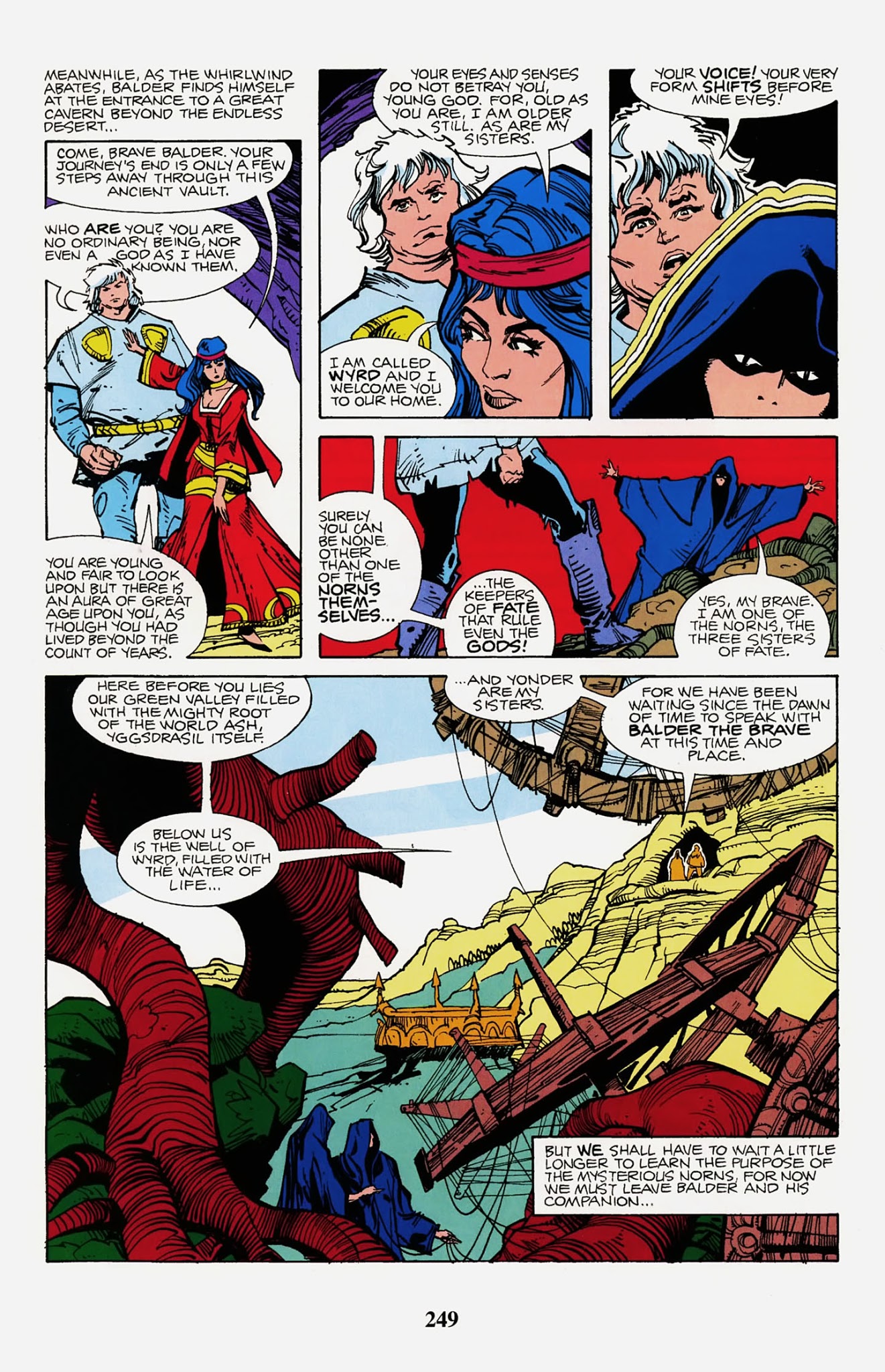 Read online Thor Visionaries: Walter Simonson comic -  Issue # TPB 1 - 251