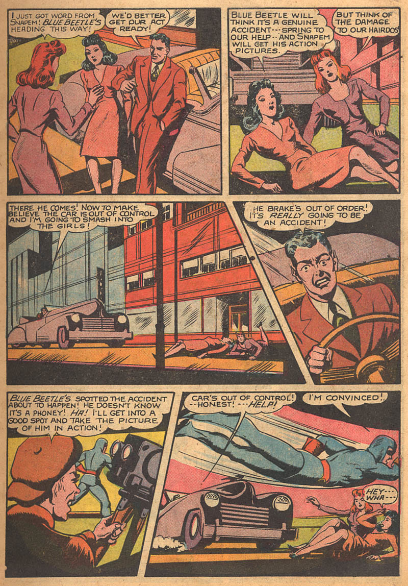 Read online The Blue Beetle comic -  Issue #42 - 5
