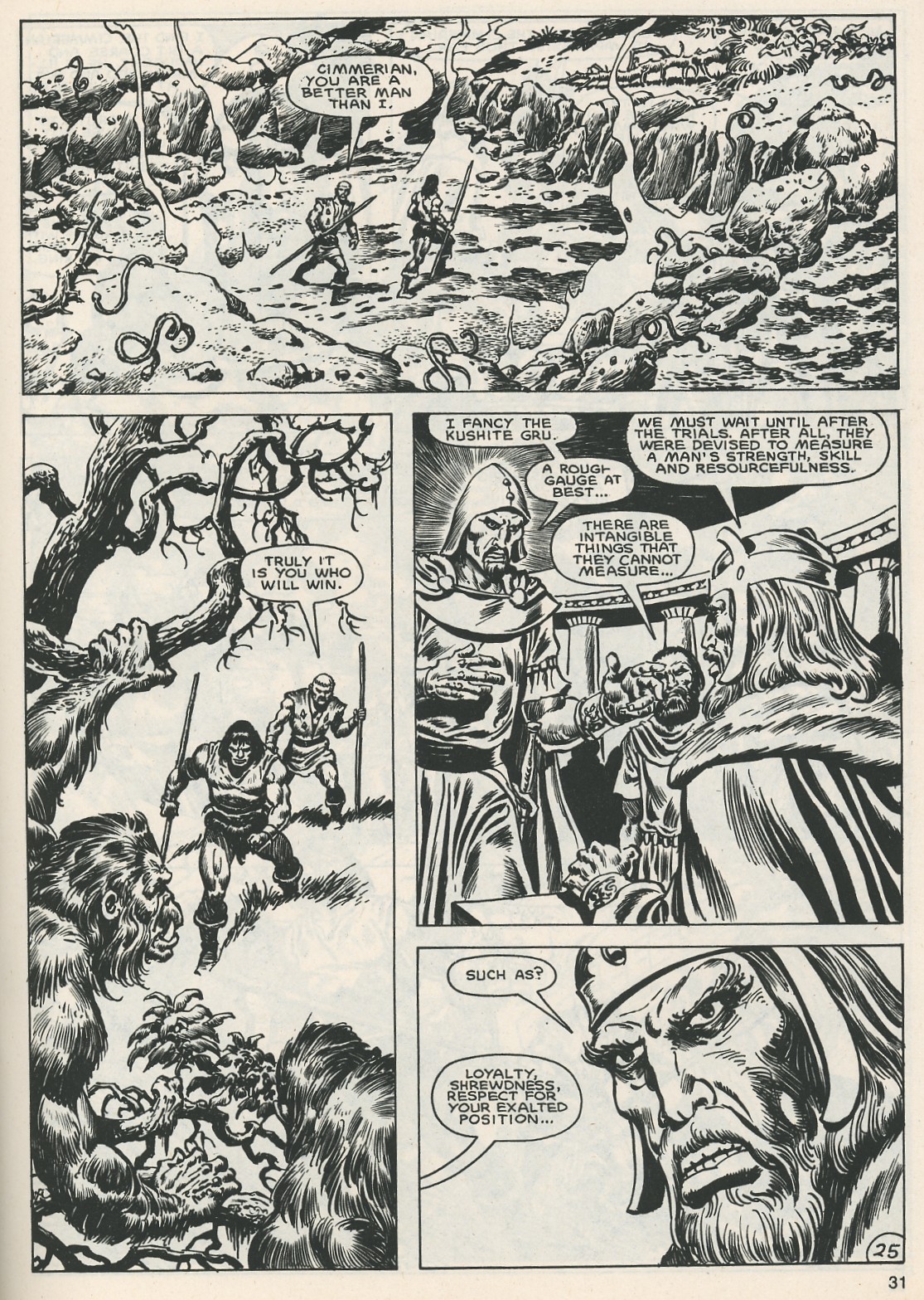 Read online The Savage Sword Of Conan comic -  Issue #113 - 31