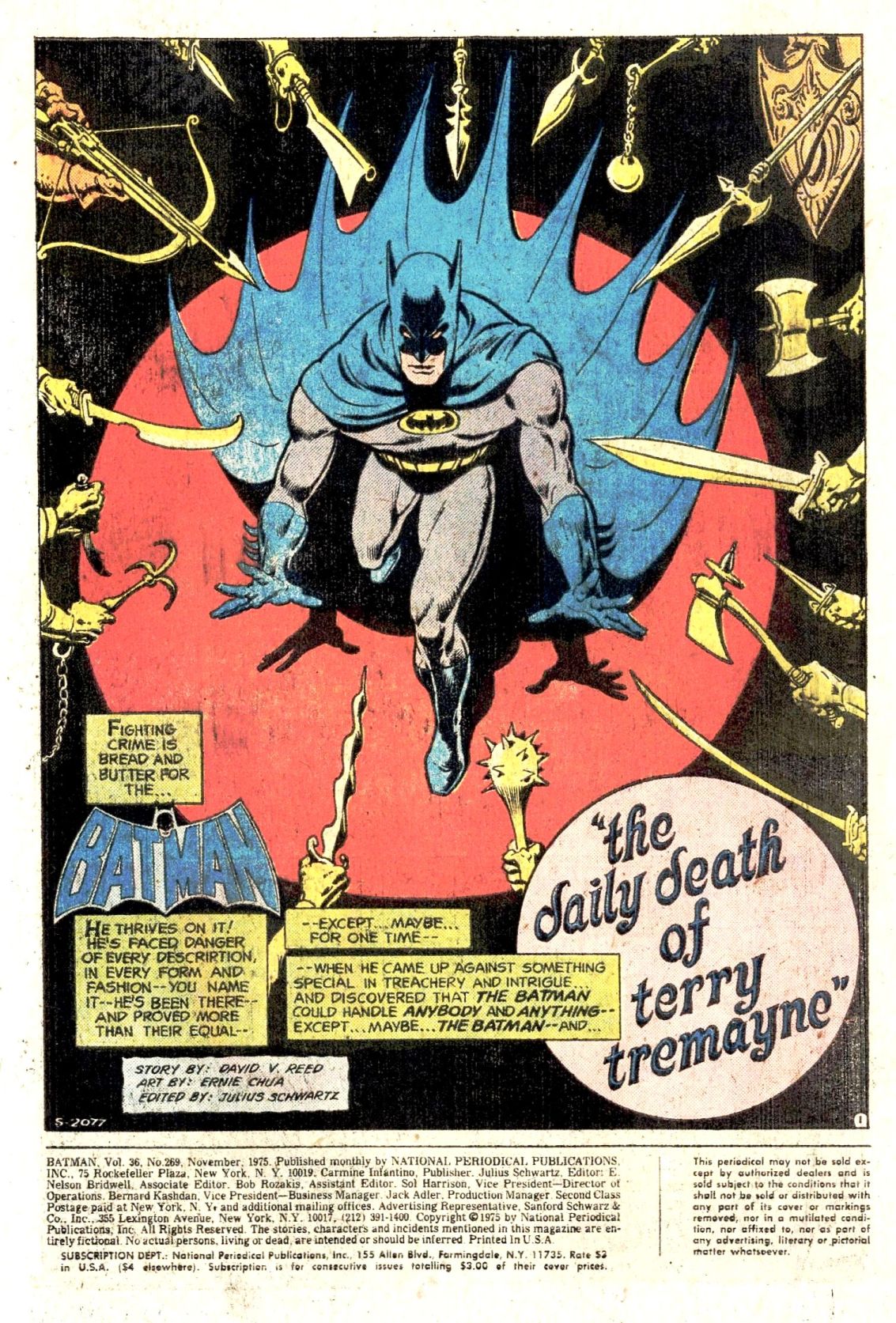 Read online Batman (1940) comic -  Issue #269 - 3