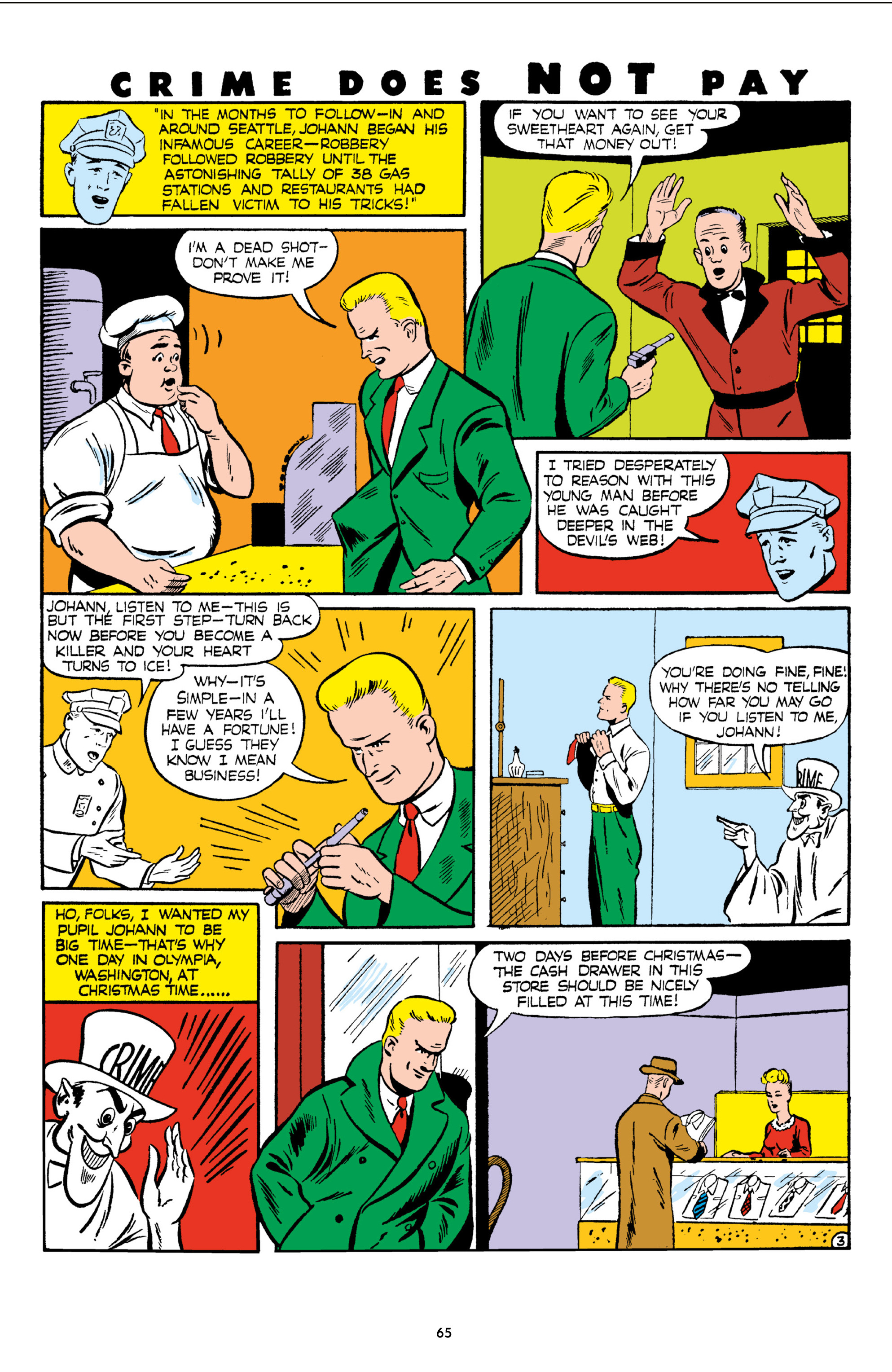 Read online Crime Does Not Pay Archives comic -  Issue # TPB 6 (Part 1) - 67