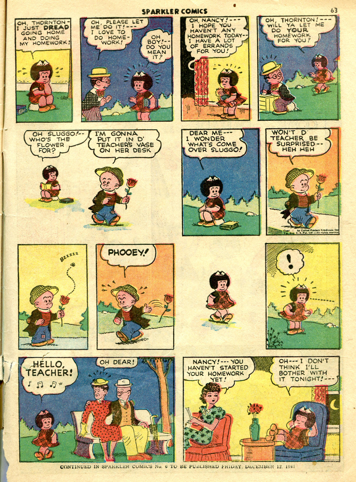 Read online Sparkler Comics comic -  Issue #5 - 64