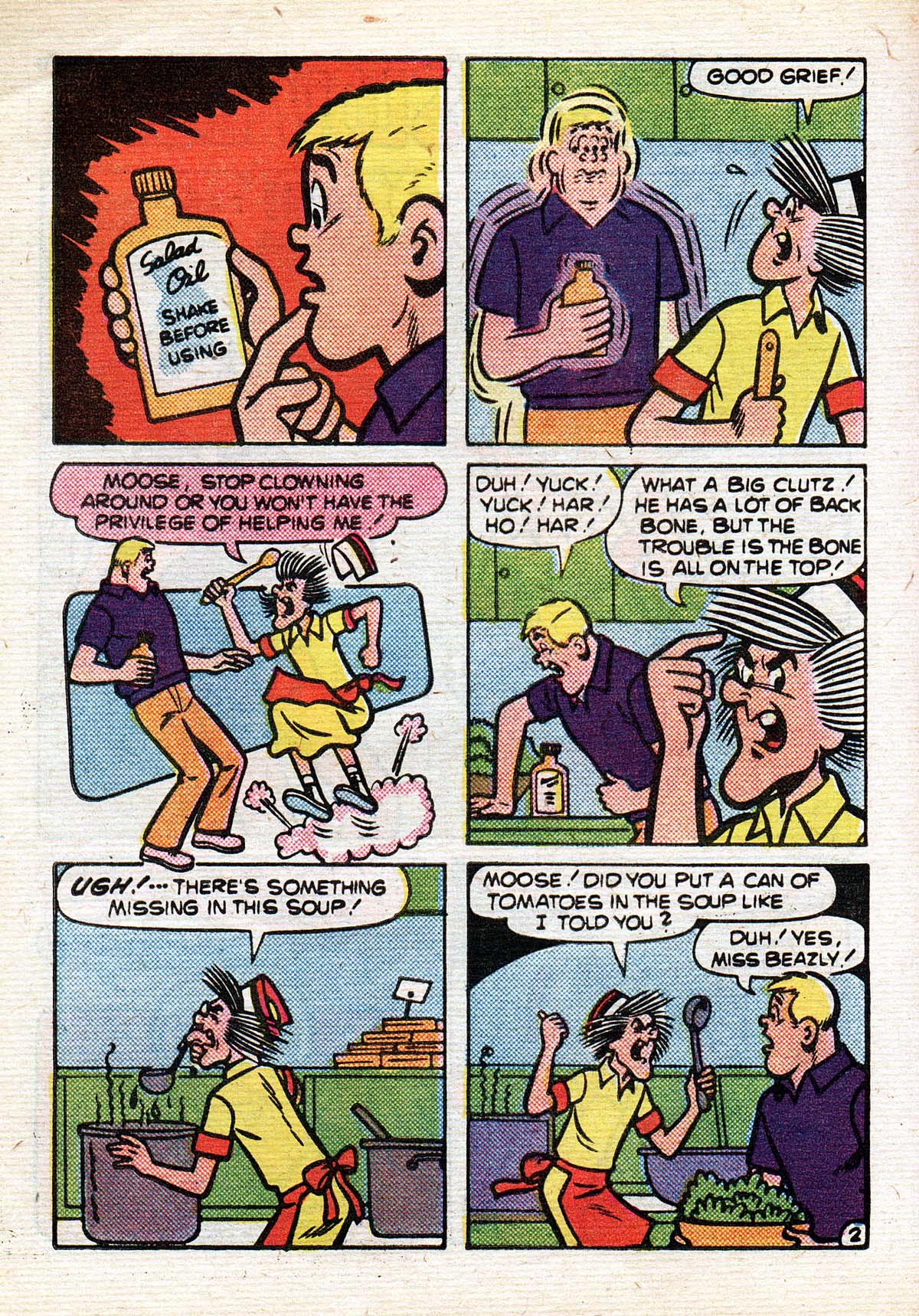 Read online Jughead Jones Comics Digest comic -  Issue #40 - 61