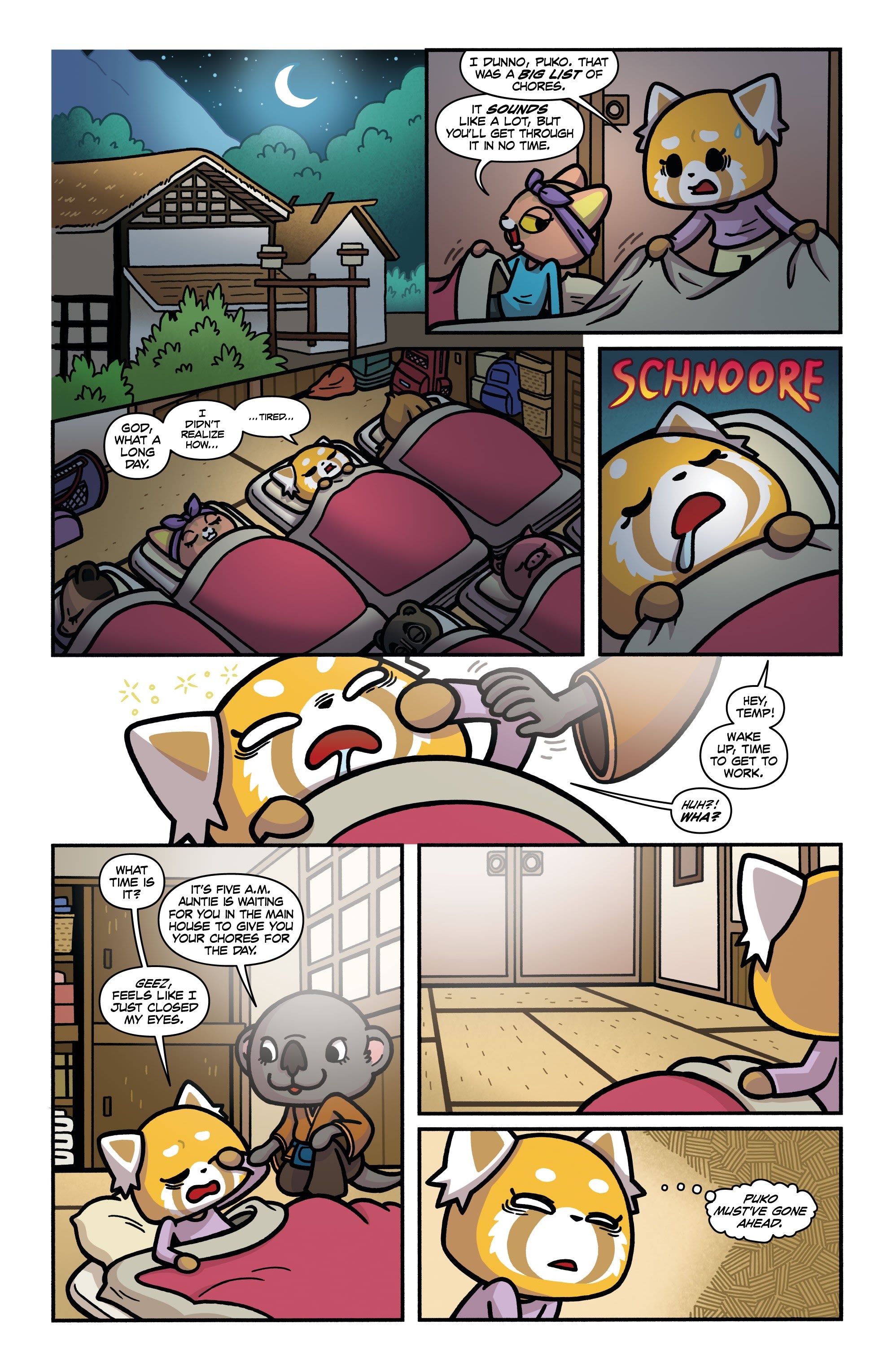 Read online Aggretsuko: Out of Office comic -  Issue #1 - 17
