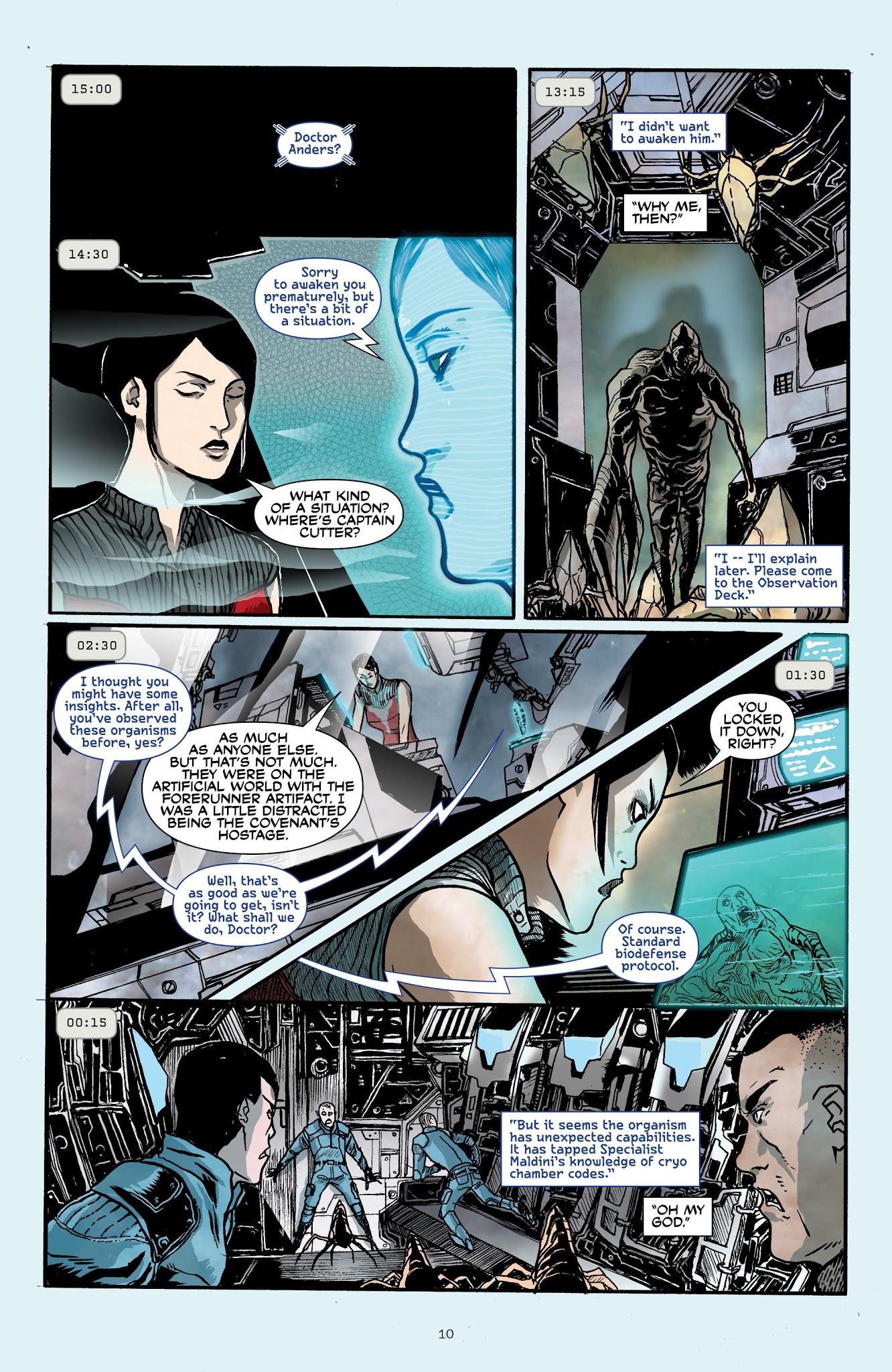 Read online Halo: Tales from the Slipspace comic -  Issue # TPB - 12