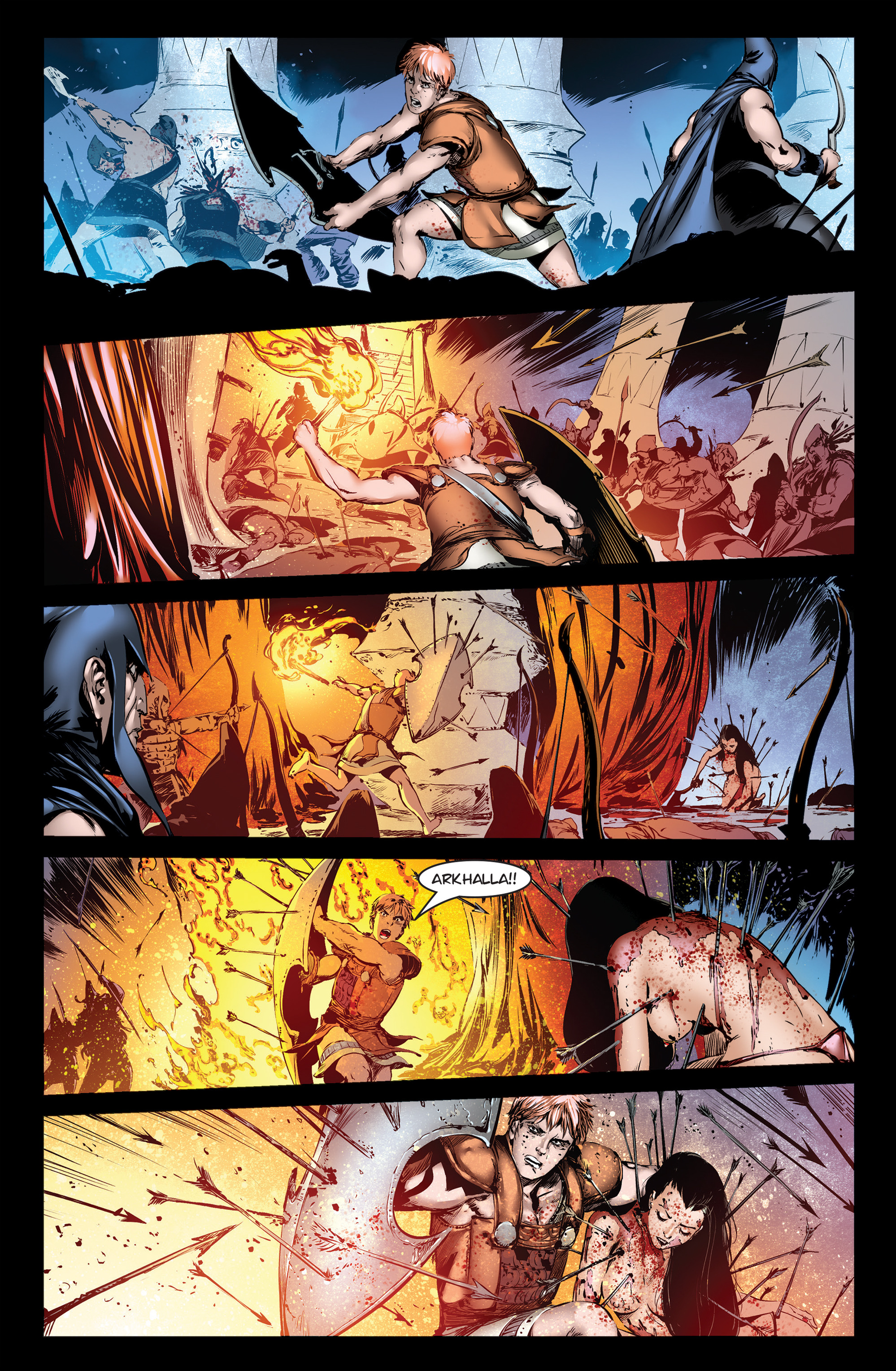 Read online Queen of Vampires comic -  Issue #4 - 31