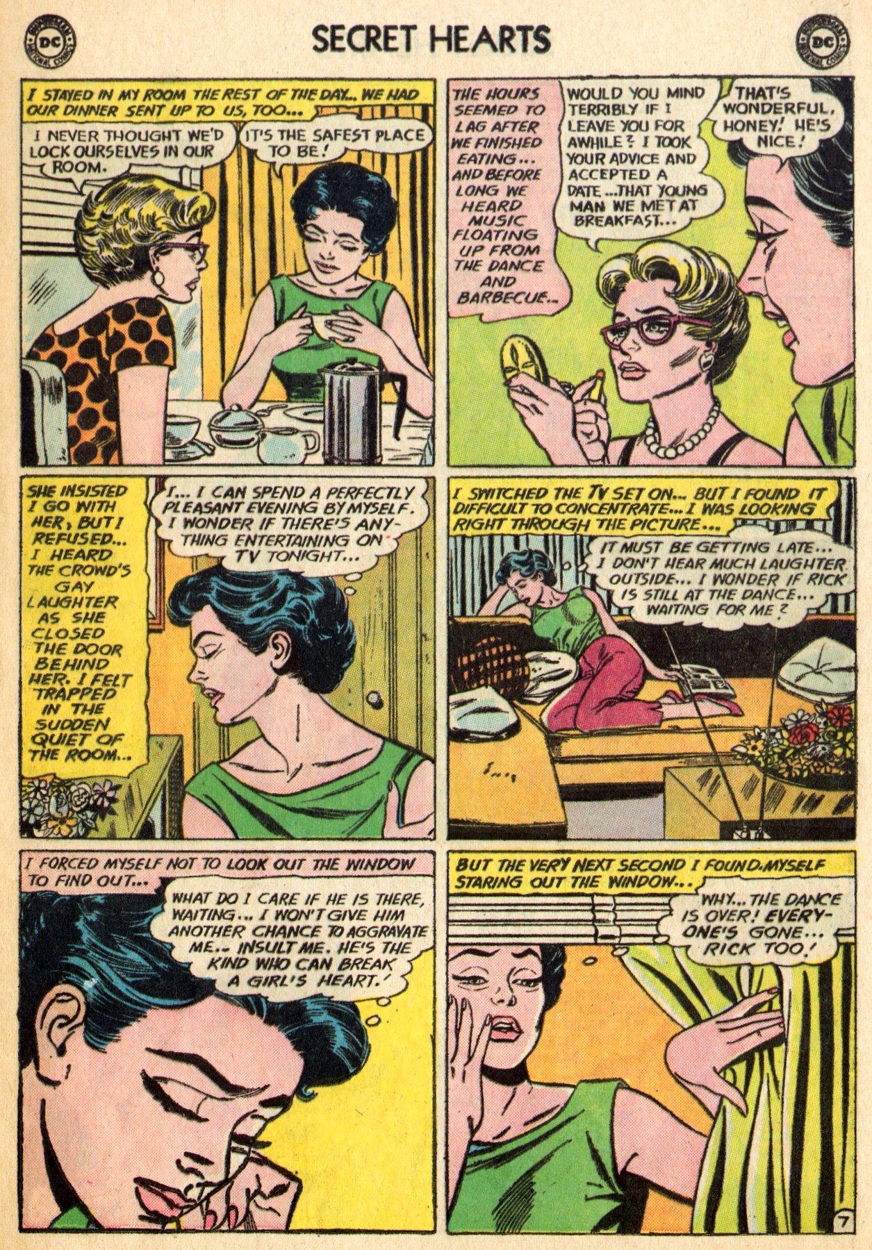 Read online Secret Hearts comic -  Issue #96 - 9