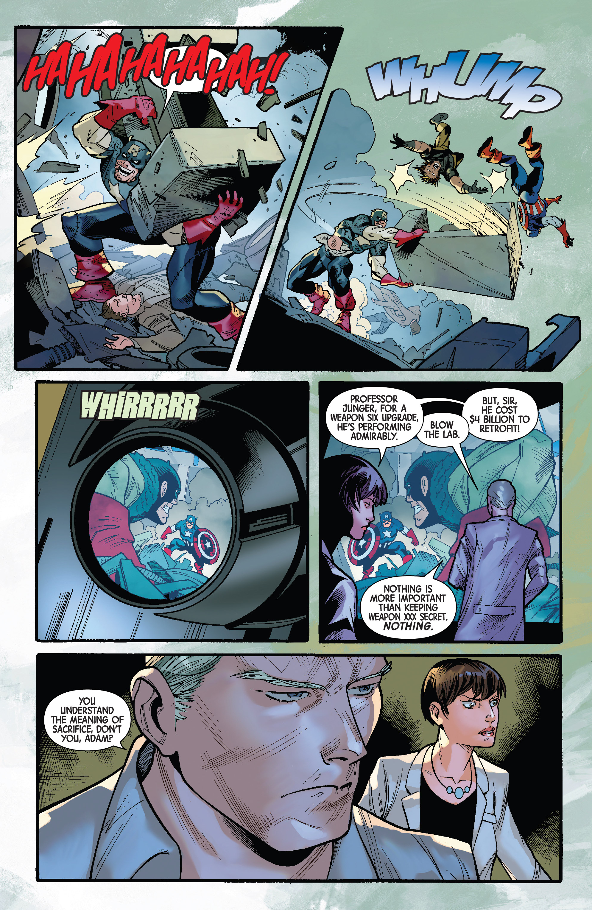 Read online Wolverine & Captain America: Weapon Plus comic -  Issue # Full - 27