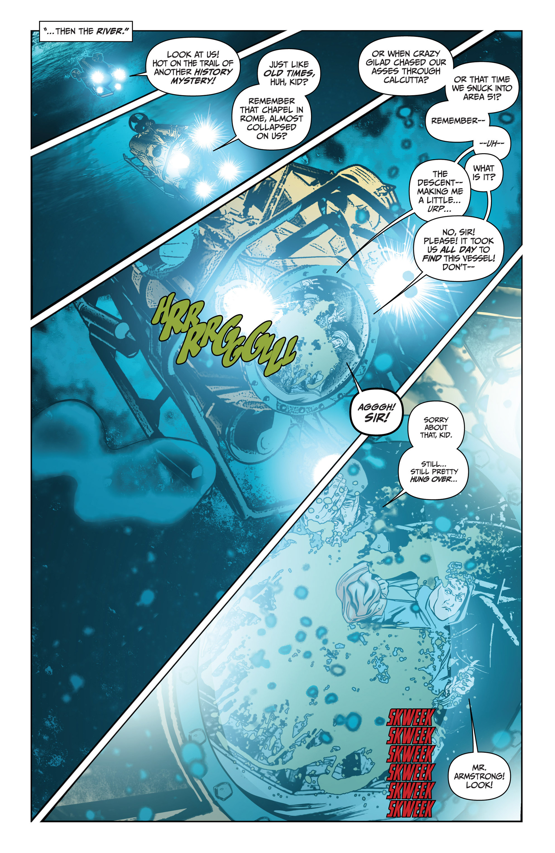 Read online Archer and Armstrong comic -  Issue #16 - 19