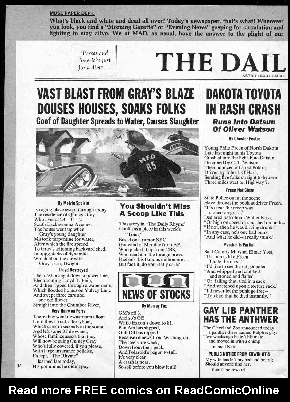 Read online MAD comic -  Issue #194 - 14