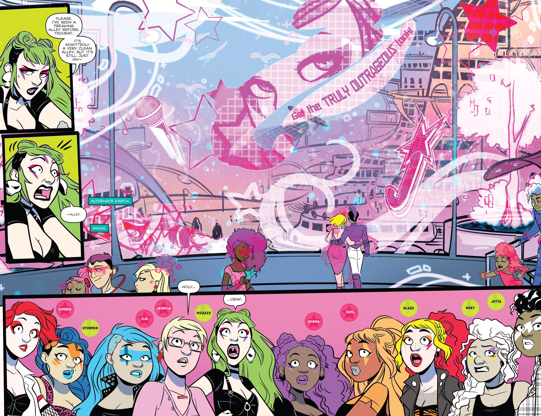 Read online Jem and the Holograms: The Misfits: Infinite comic -  Issue #1 - 8