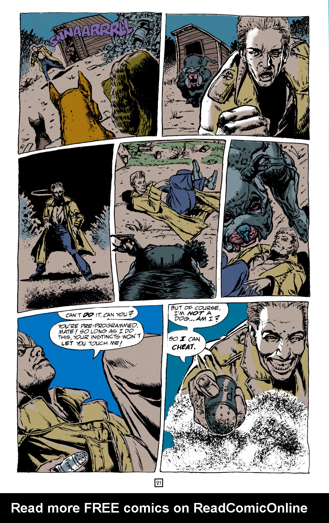 Read online Hellblazer comic -  Issue #32 - 22