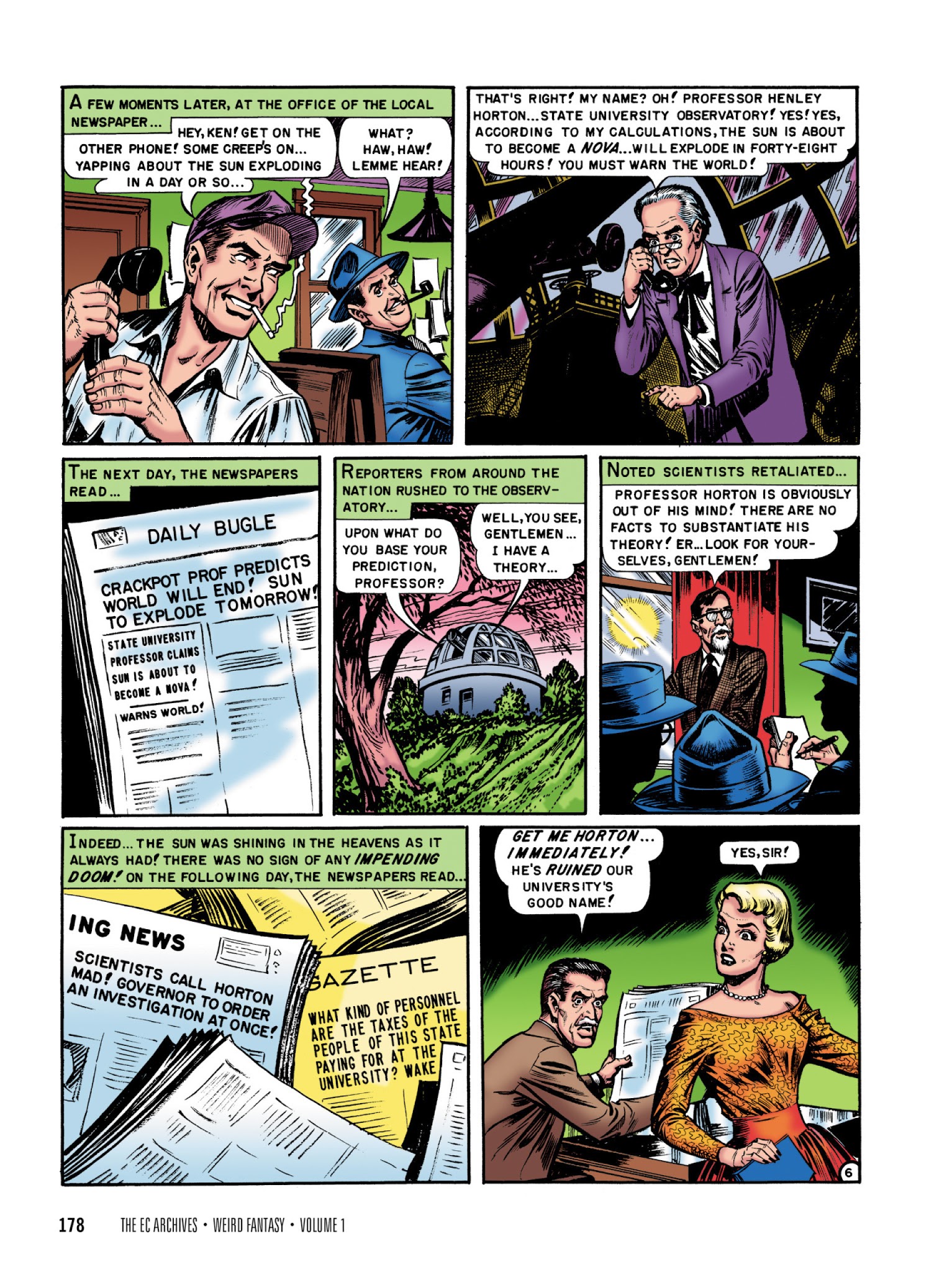 Read online The EC Archives: Weird Fantasy comic -  Issue # TPB 1 - 180