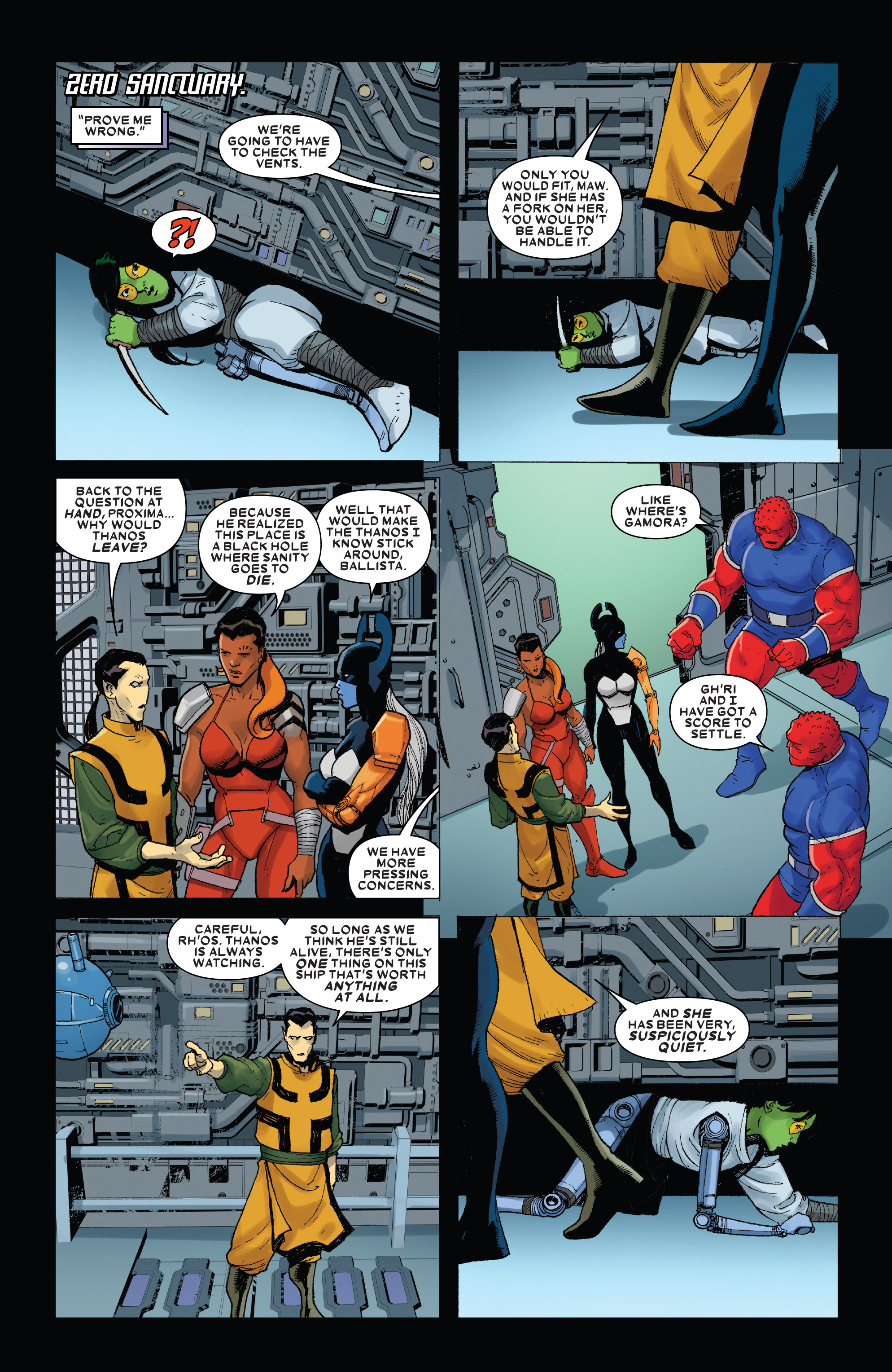 Read online Thanos (2019) comic -  Issue #5 - 6