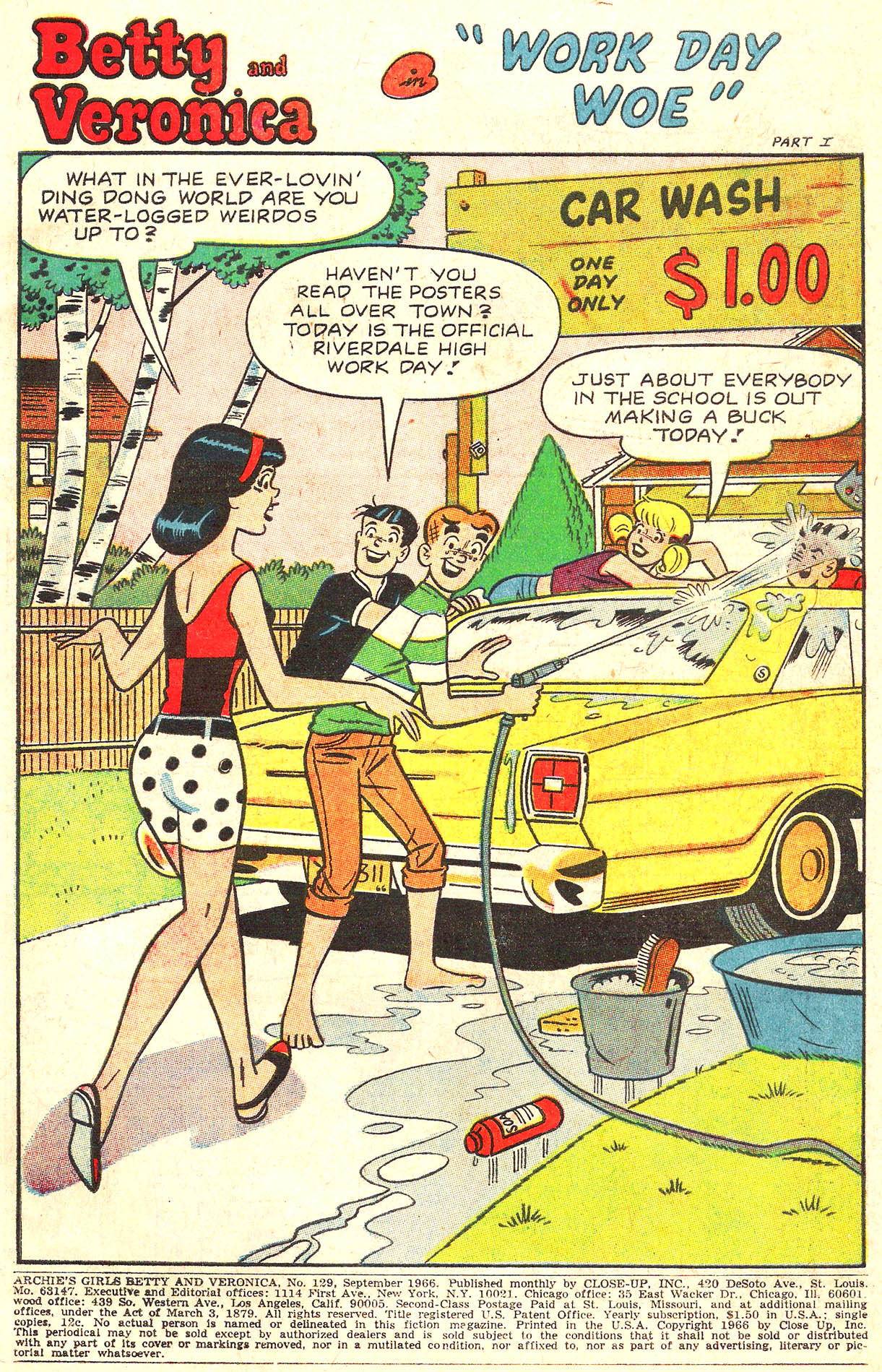 Read online Archie's Girls Betty and Veronica comic -  Issue #129 - 3