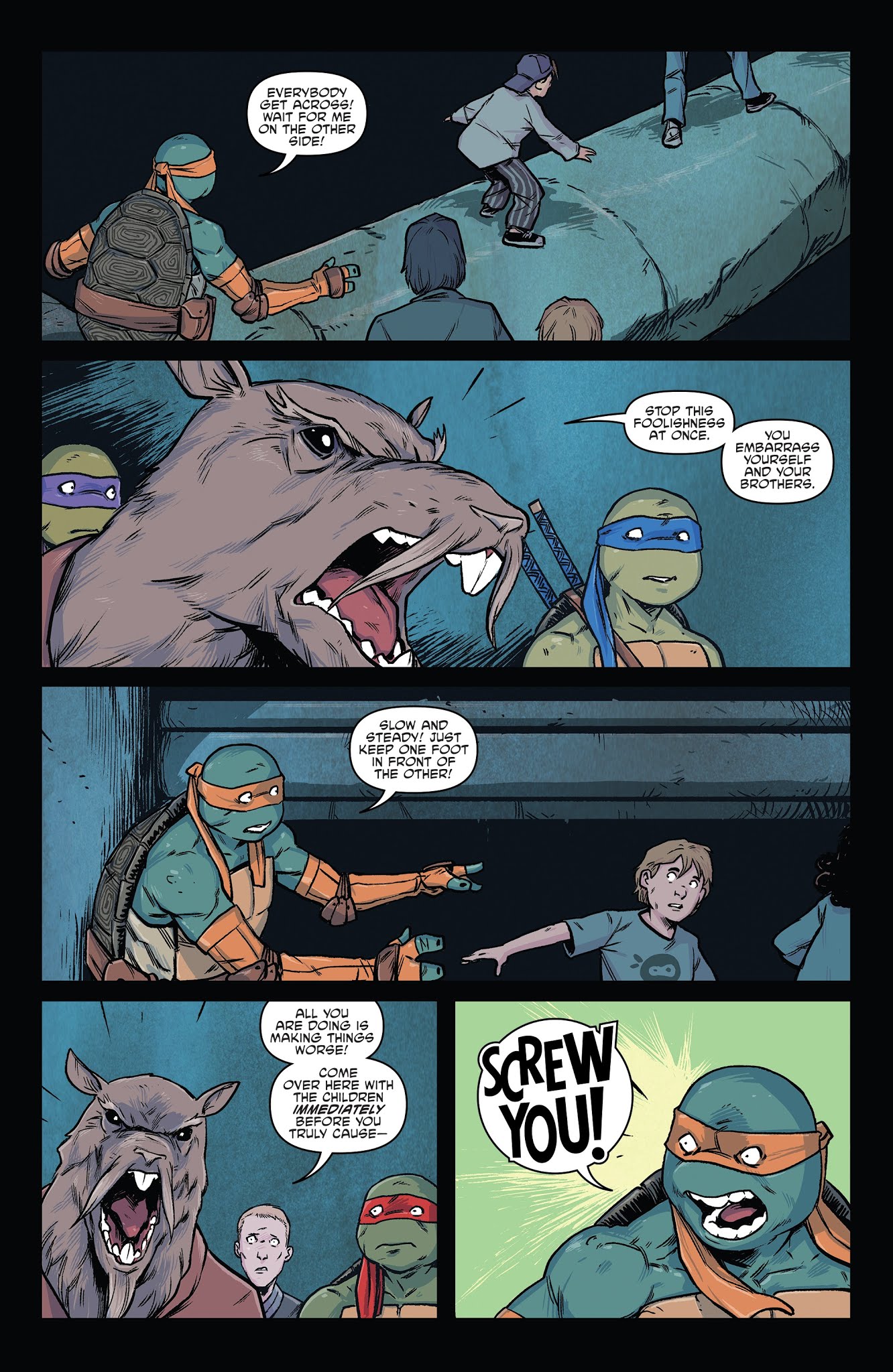 Read online Teenage Mutant Ninja Turtles: Macro-Series comic -  Issue #2 - 25