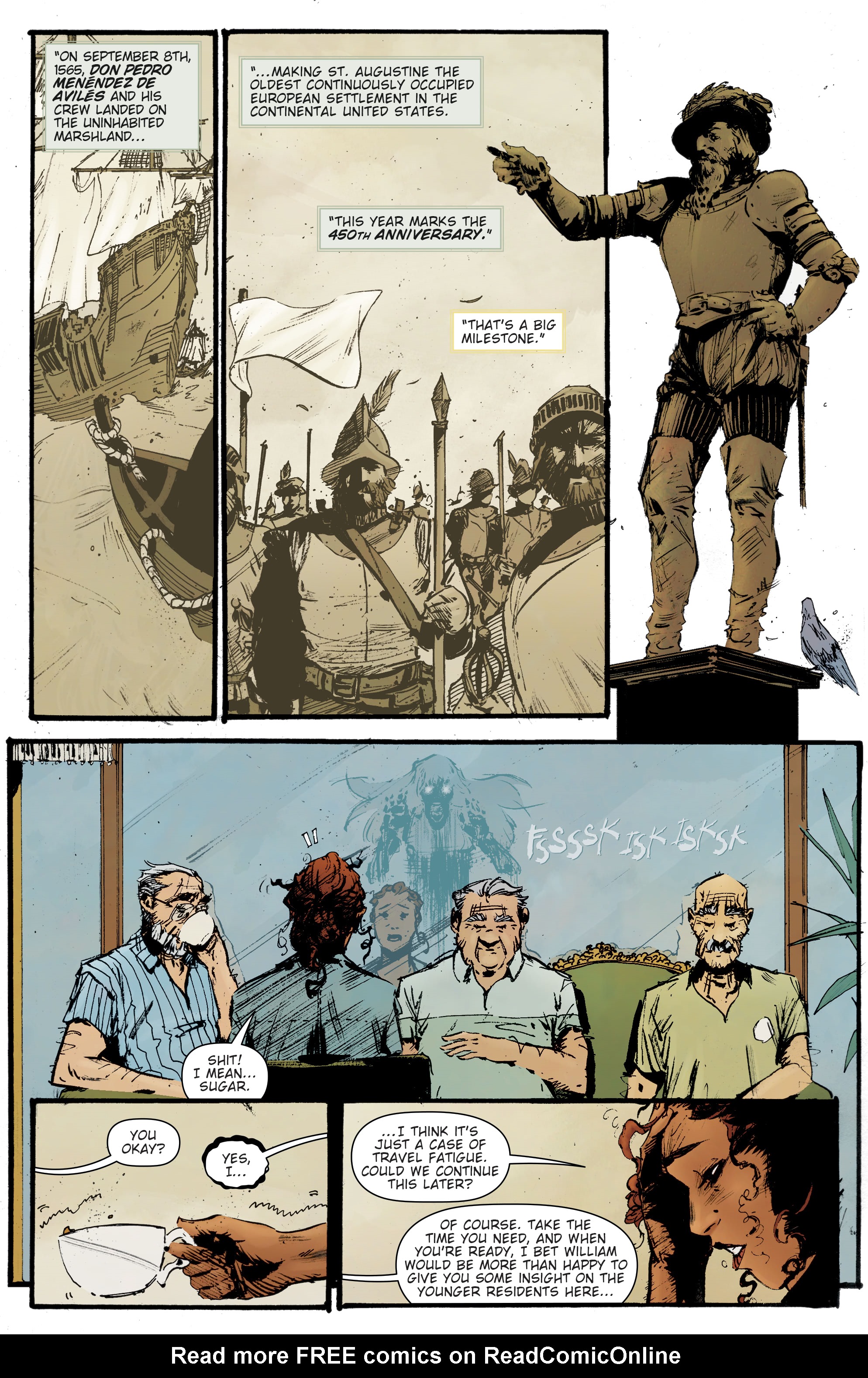 Read online Dark Spaces: Good Deeds comic -  Issue #1 - 14