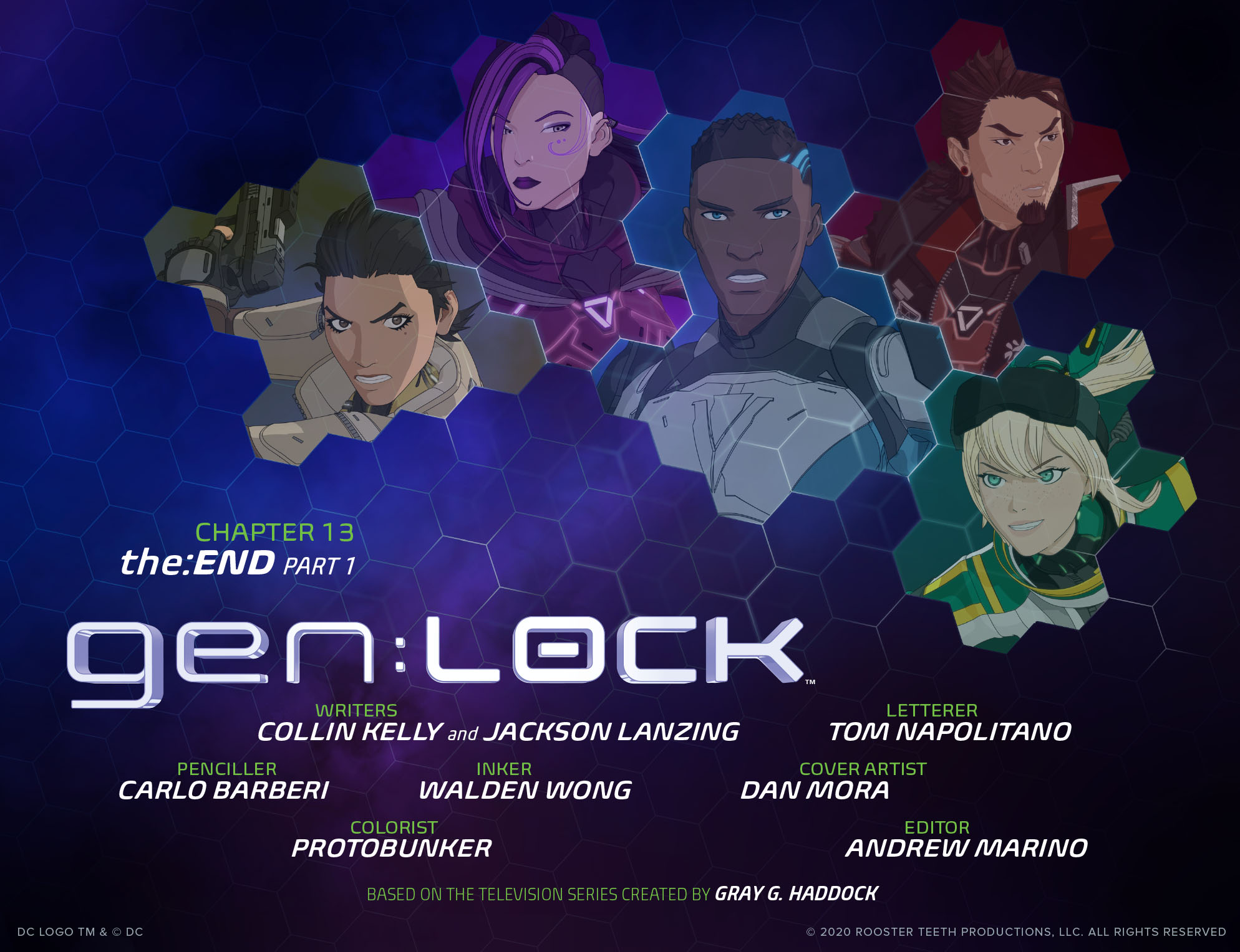 Read online gen:Lock comic -  Issue #13 - 3