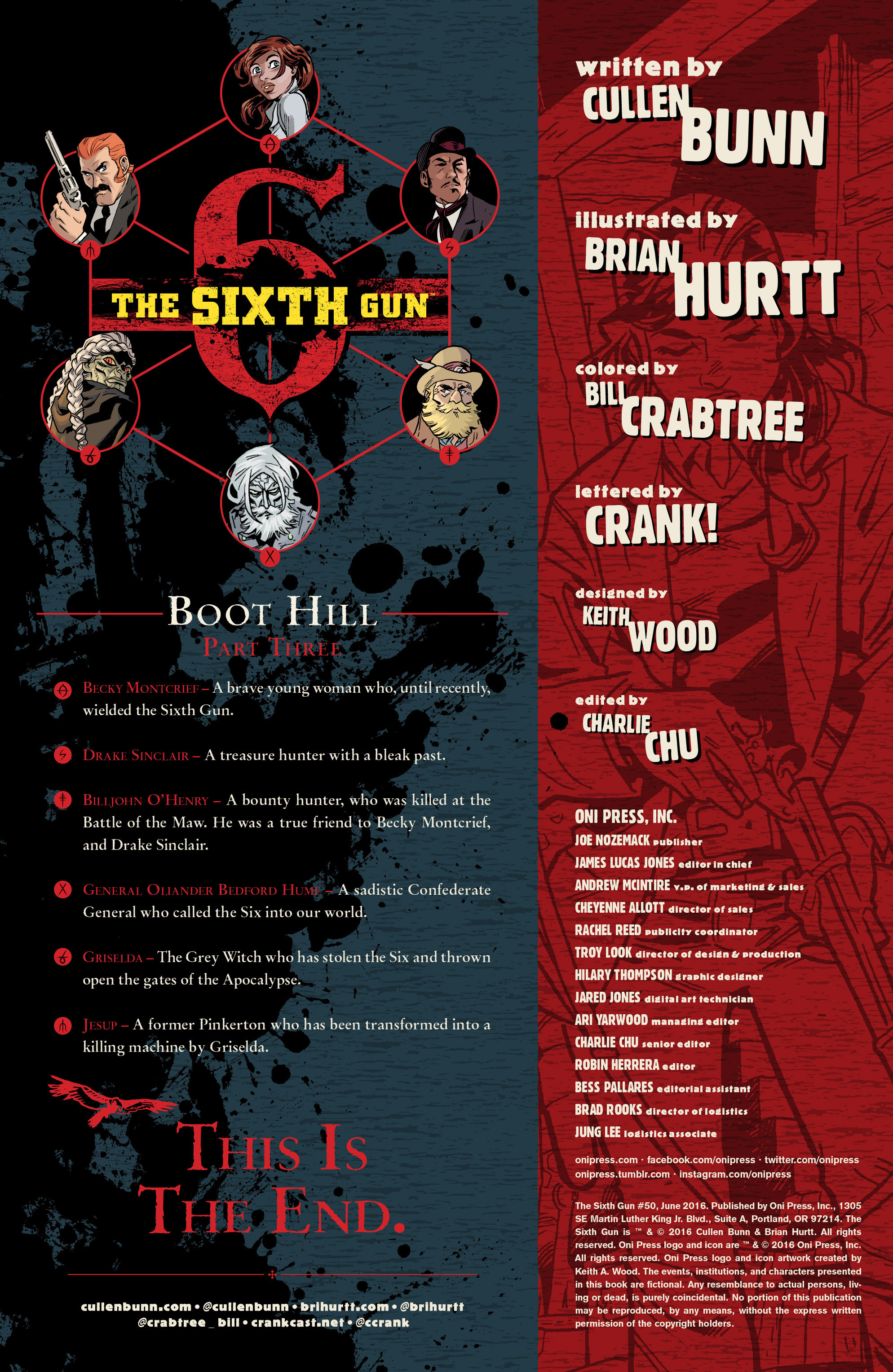 Read online The Sixth Gun comic -  Issue #50 - 2