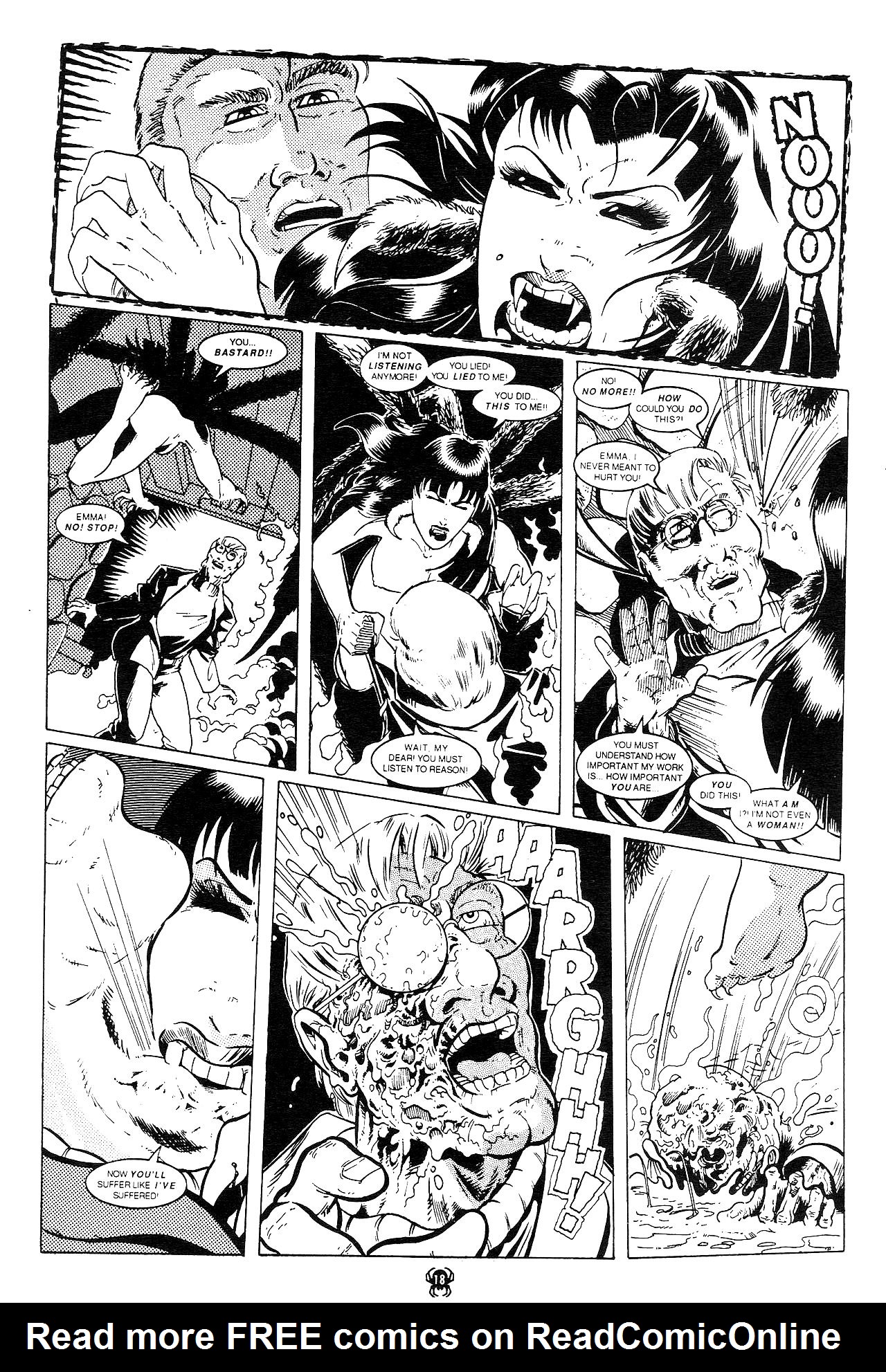 Read online Fangs of the Widow comic -  Issue #3 - 20