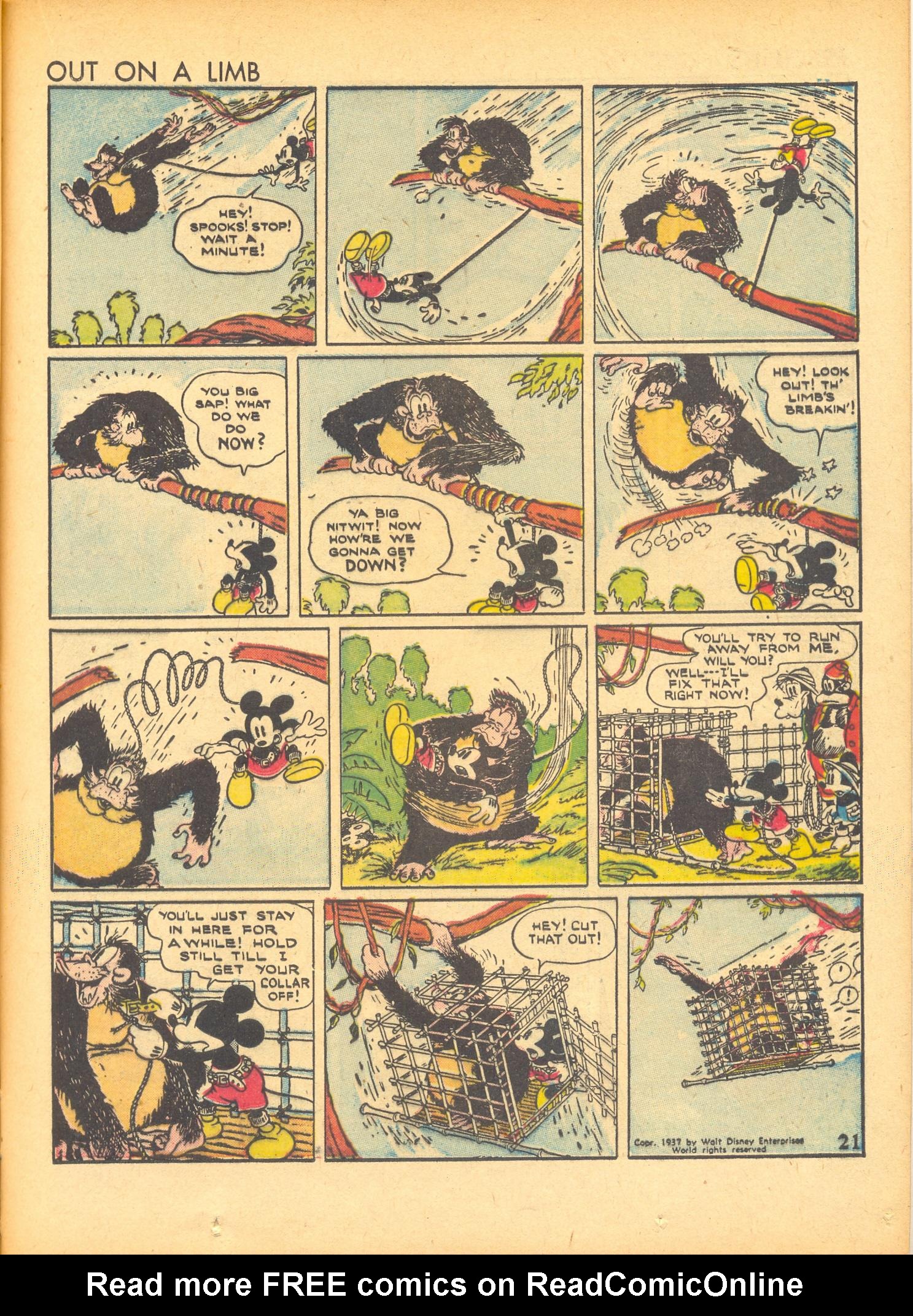 Read online Walt Disney's Comics and Stories comic -  Issue #4 - 23