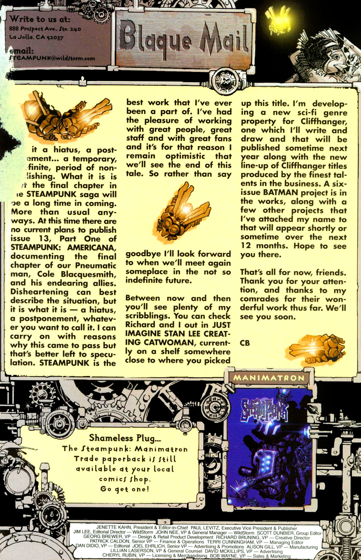 Read online Steampunk comic -  Issue #12 - 31