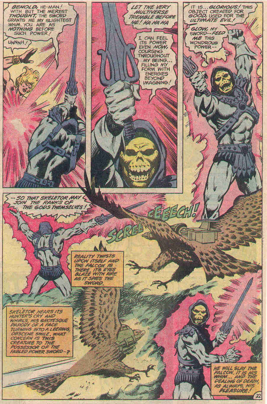Read online Masters of the Universe (1982) comic -  Issue #3 - 23