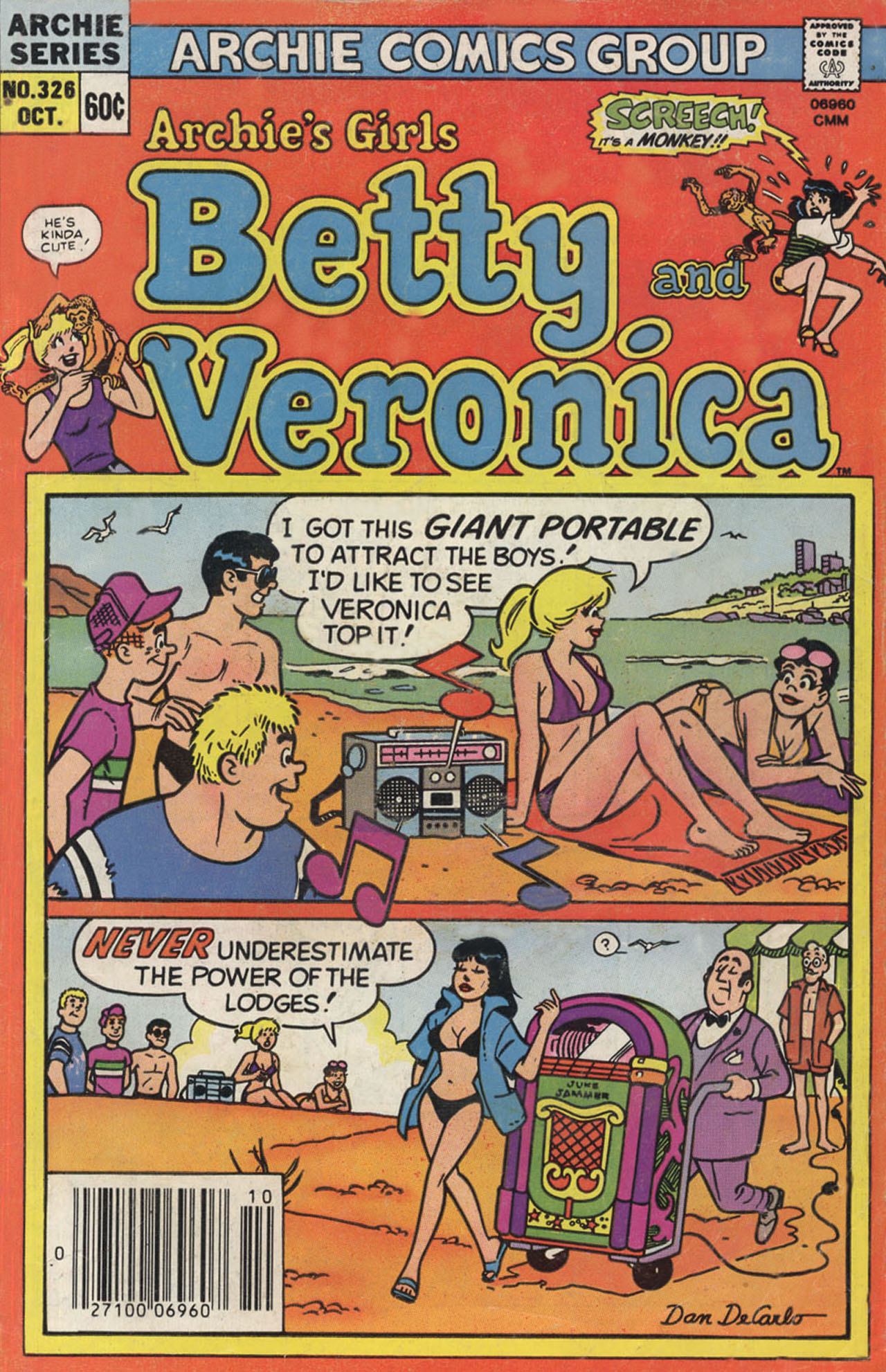 Read online Archie's Girls Betty and Veronica comic -  Issue #326 - 1